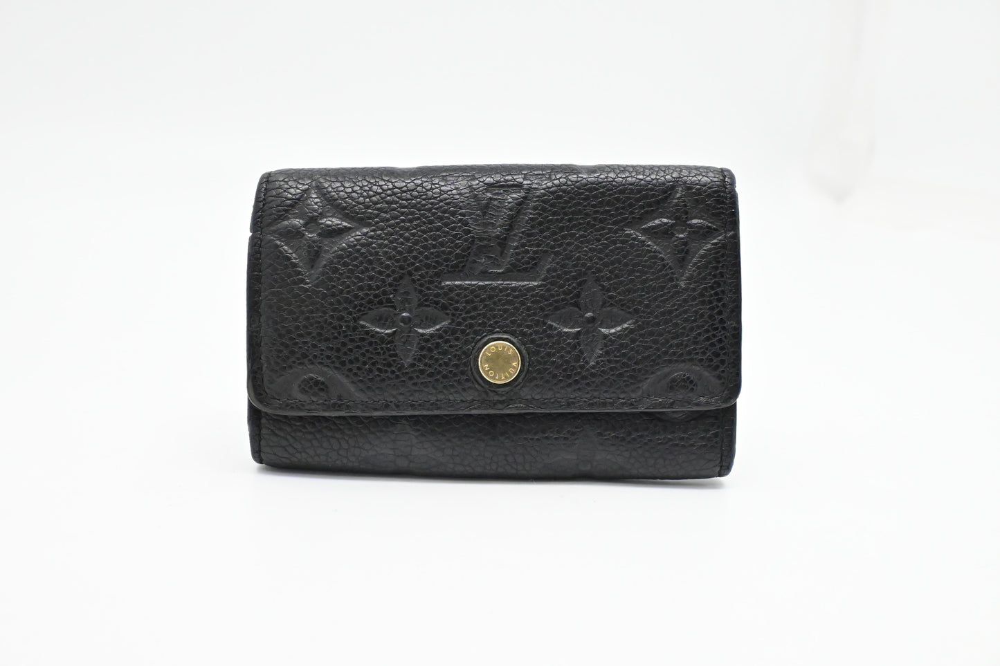 Louis Vuitton Multicles 6 Empreinte Leather Black Handbag