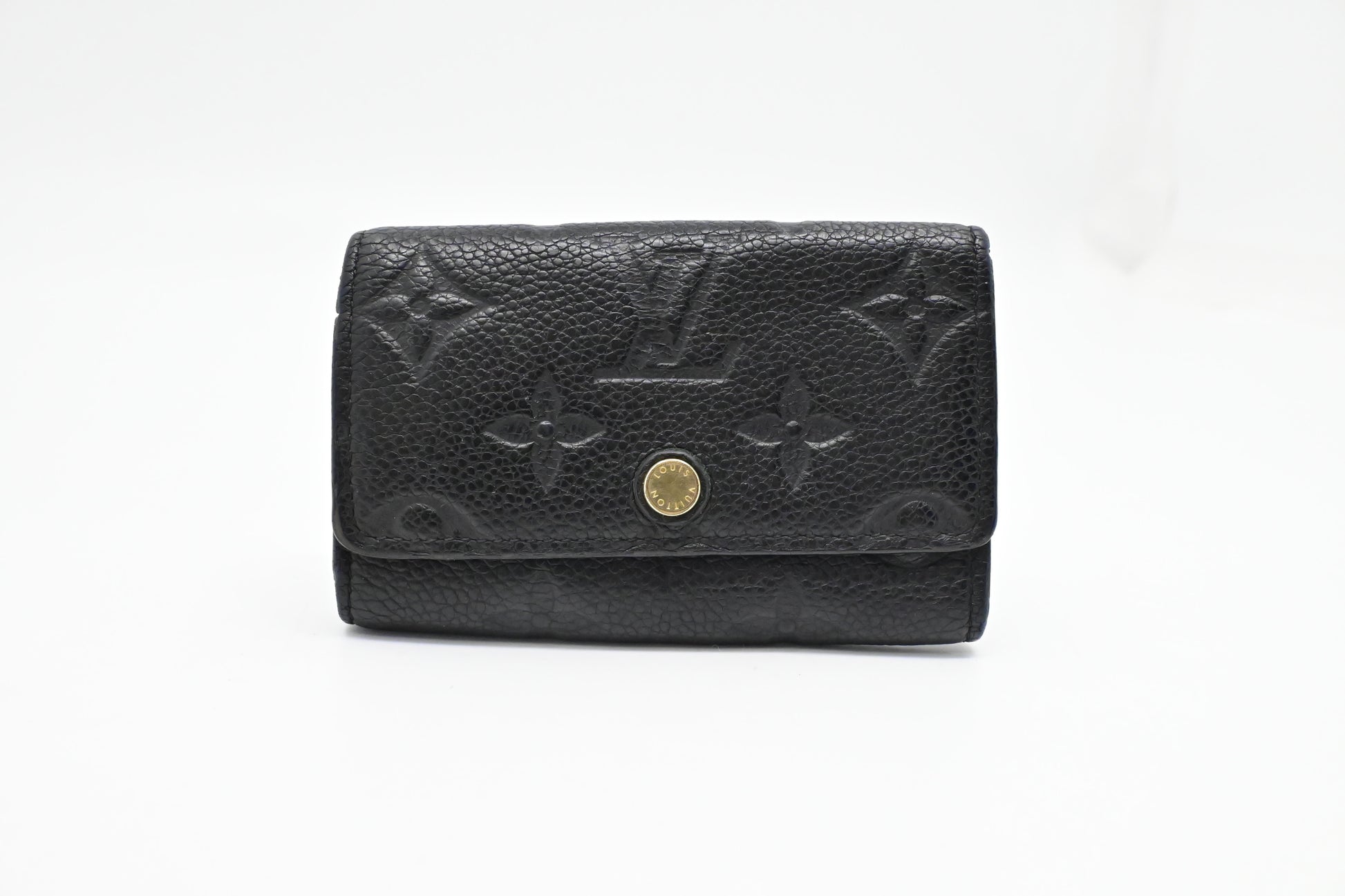 Louis Vuitton Multicles 6 Empreinte Leather Black Handbag