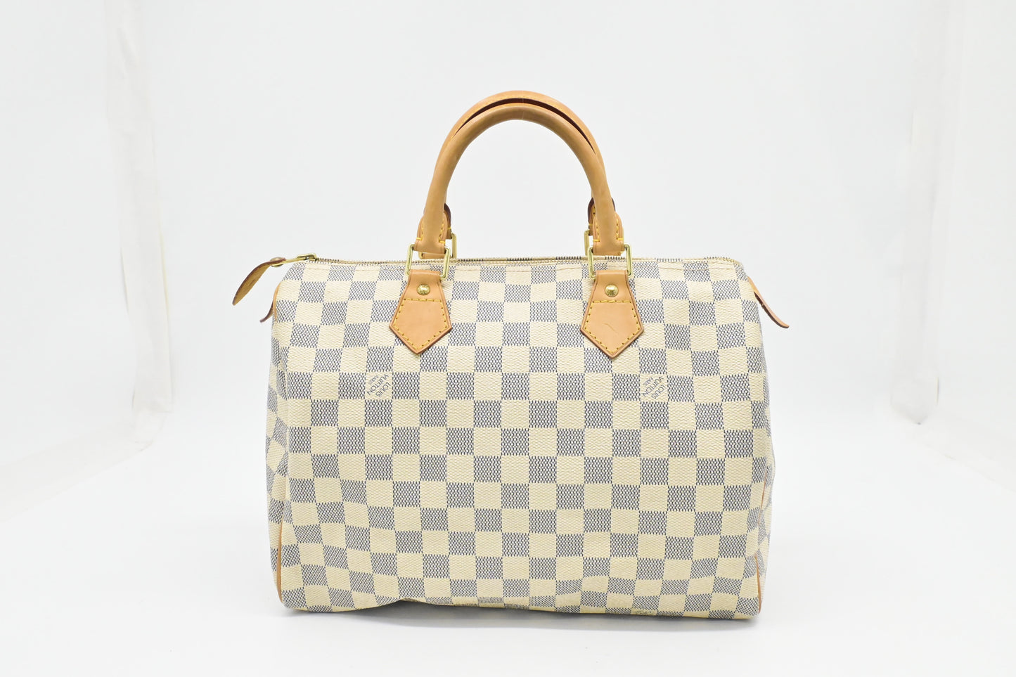 Louis Vuitton Speedy 30 Azur Canvas Damier Handbag Canvas 3