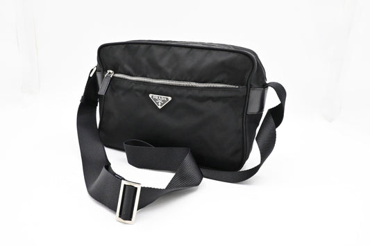 Prada Crossbody Bag In Canvas Nylon
