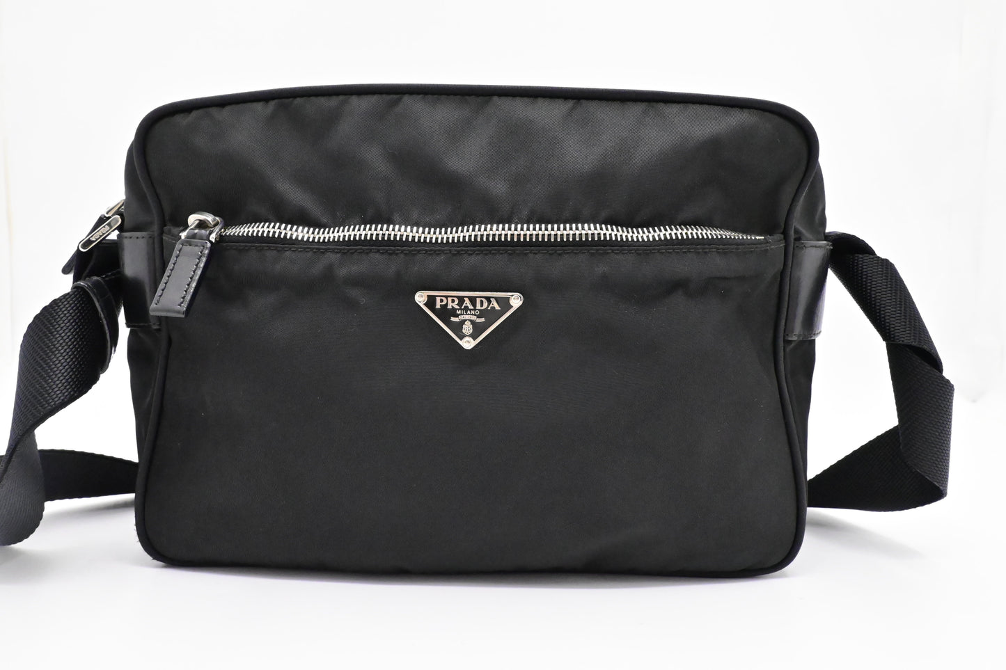 Prada Crossbody Bag In Canvas Nylon