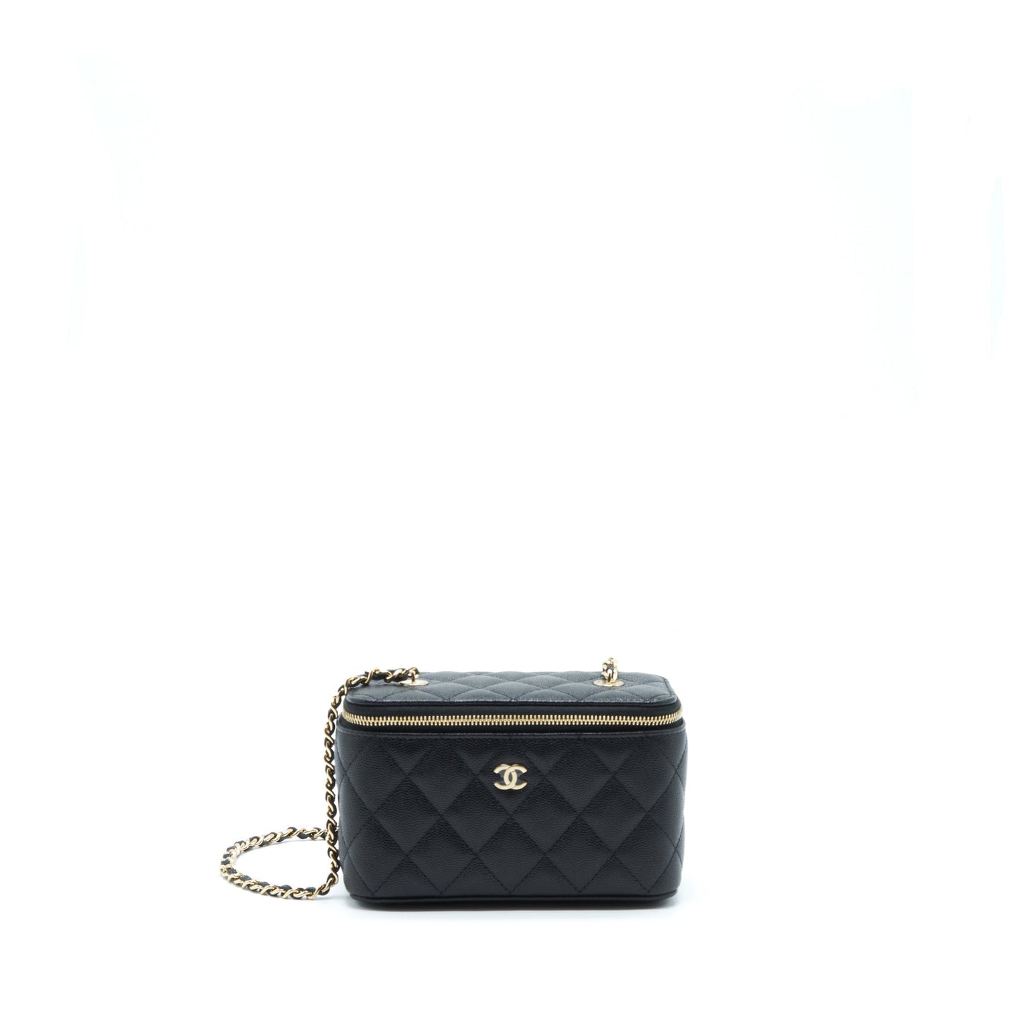 Chanel 22S Long Vanity Caviar LGHW Black Handbag Lghw 1