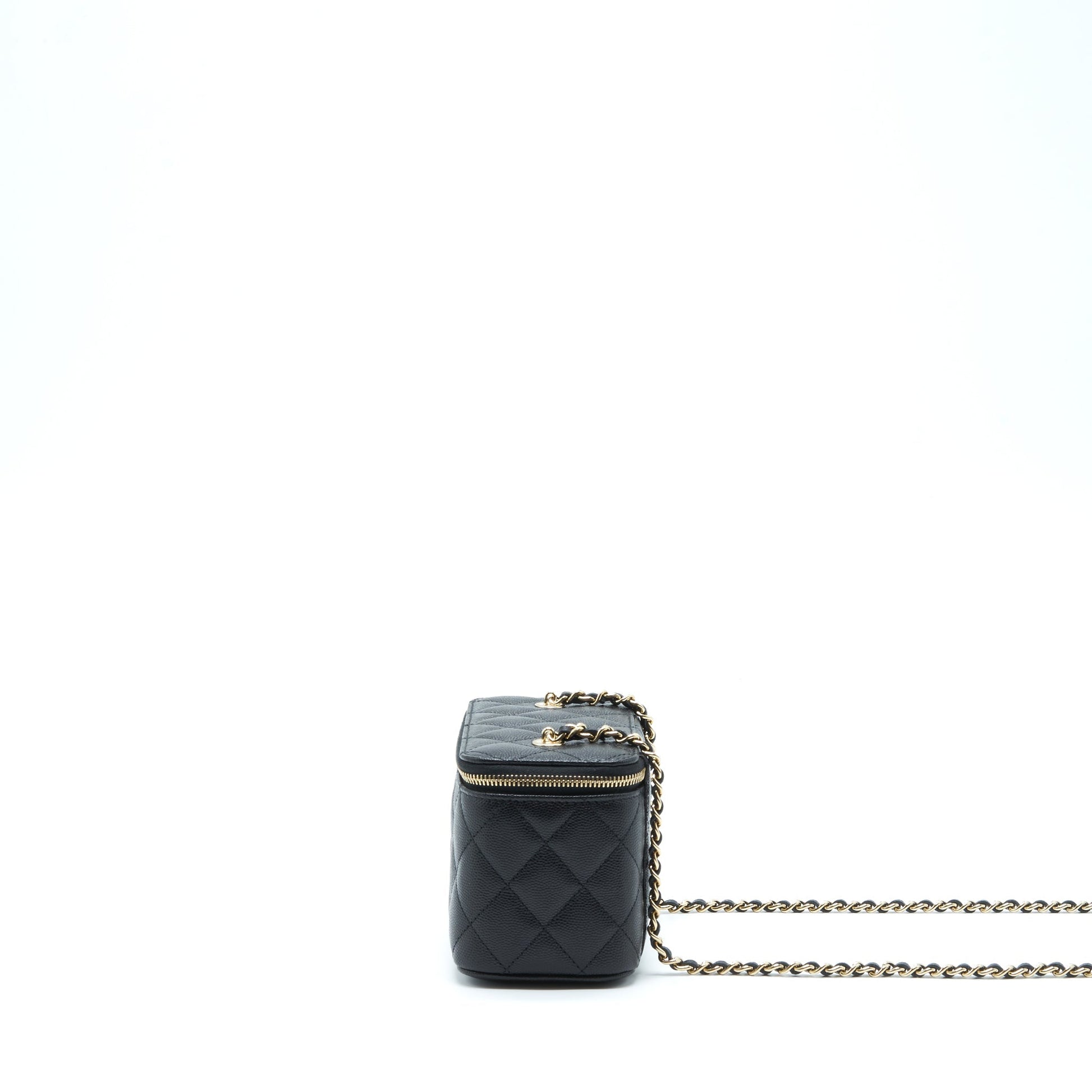 Chanel 22S Long Vanity Caviar LGHW Black Handbag Lghw 1