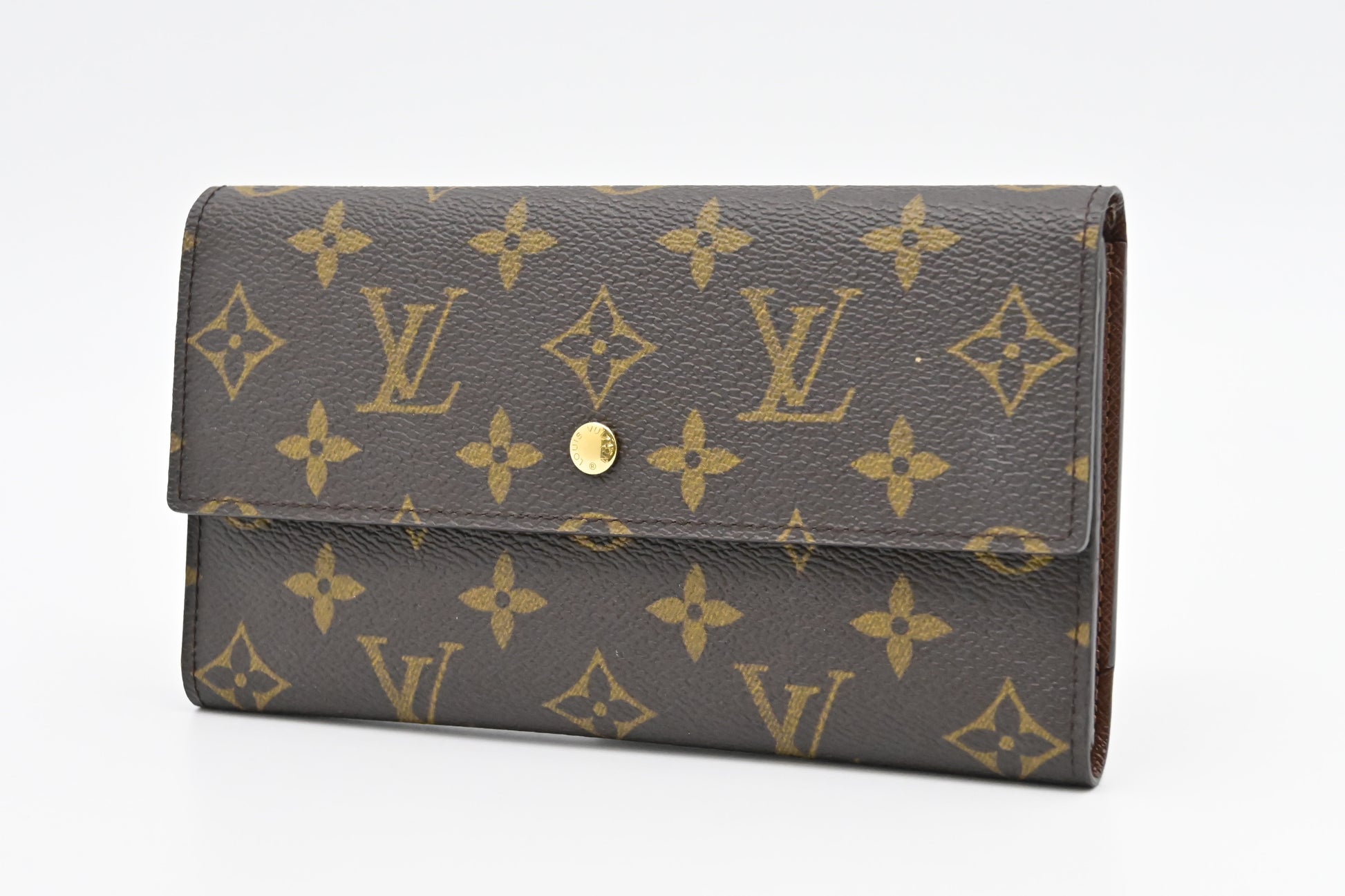 Louis Vuitton International Monogram Canvas Wallet Case Canvas 3