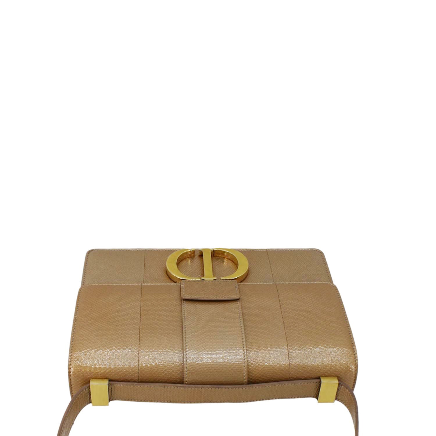 Dior Montaigne Crossbody Bag Leather Brown Flap