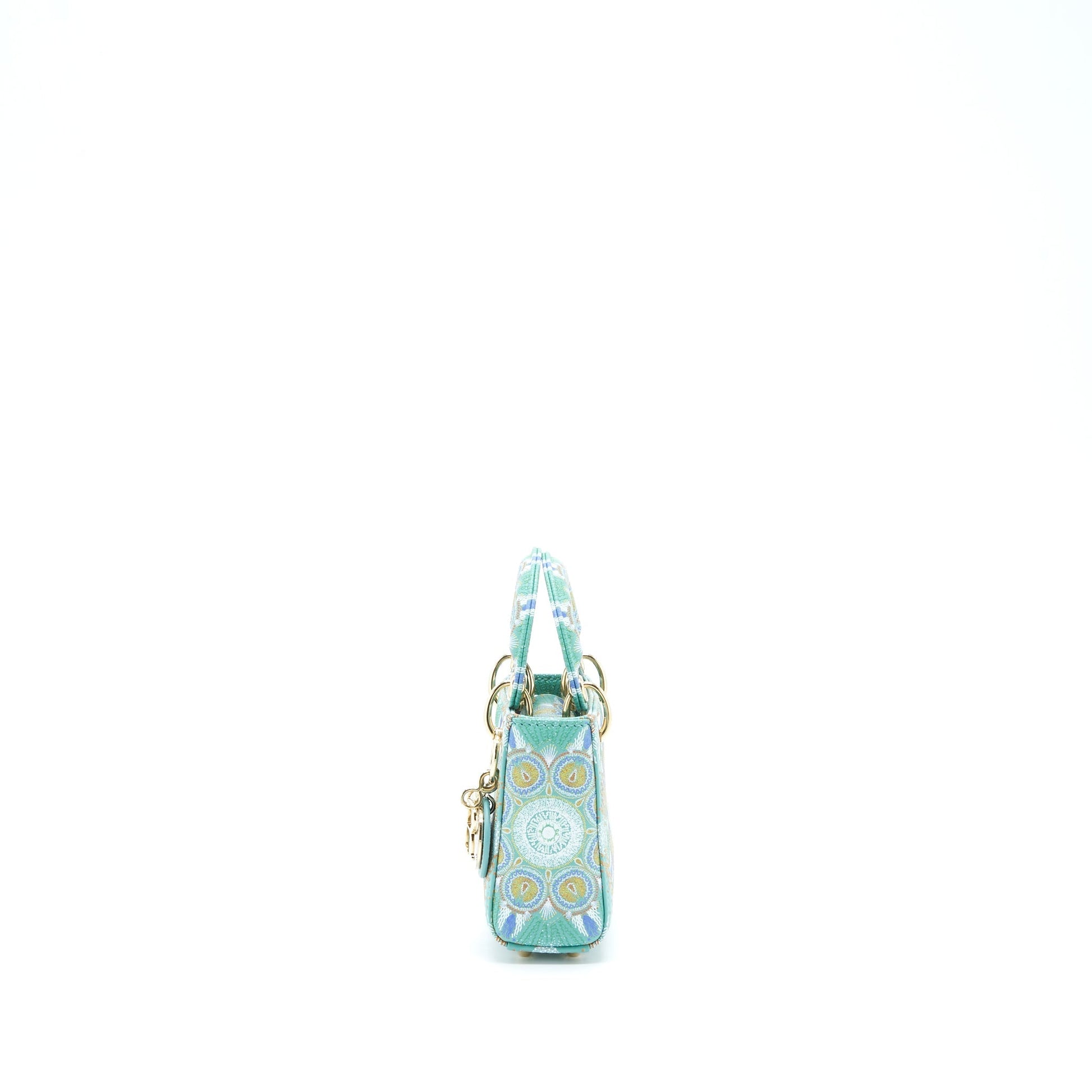 Dior Micro (Super ) Lady Limited Handbag Green Mini Travel Bag