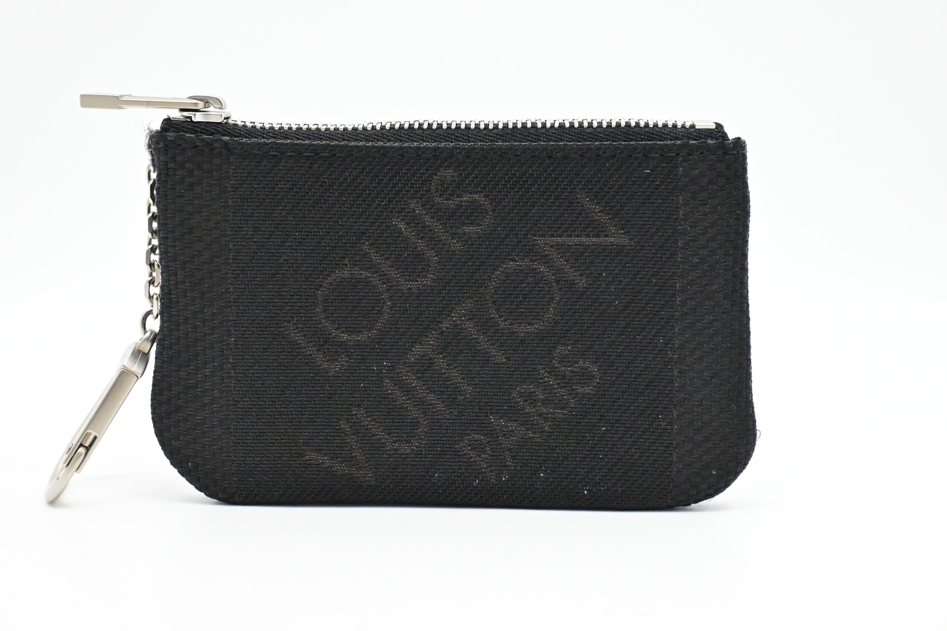 Louis Vuitton Pochette Cles Geant Damier Canvas Wallet Case