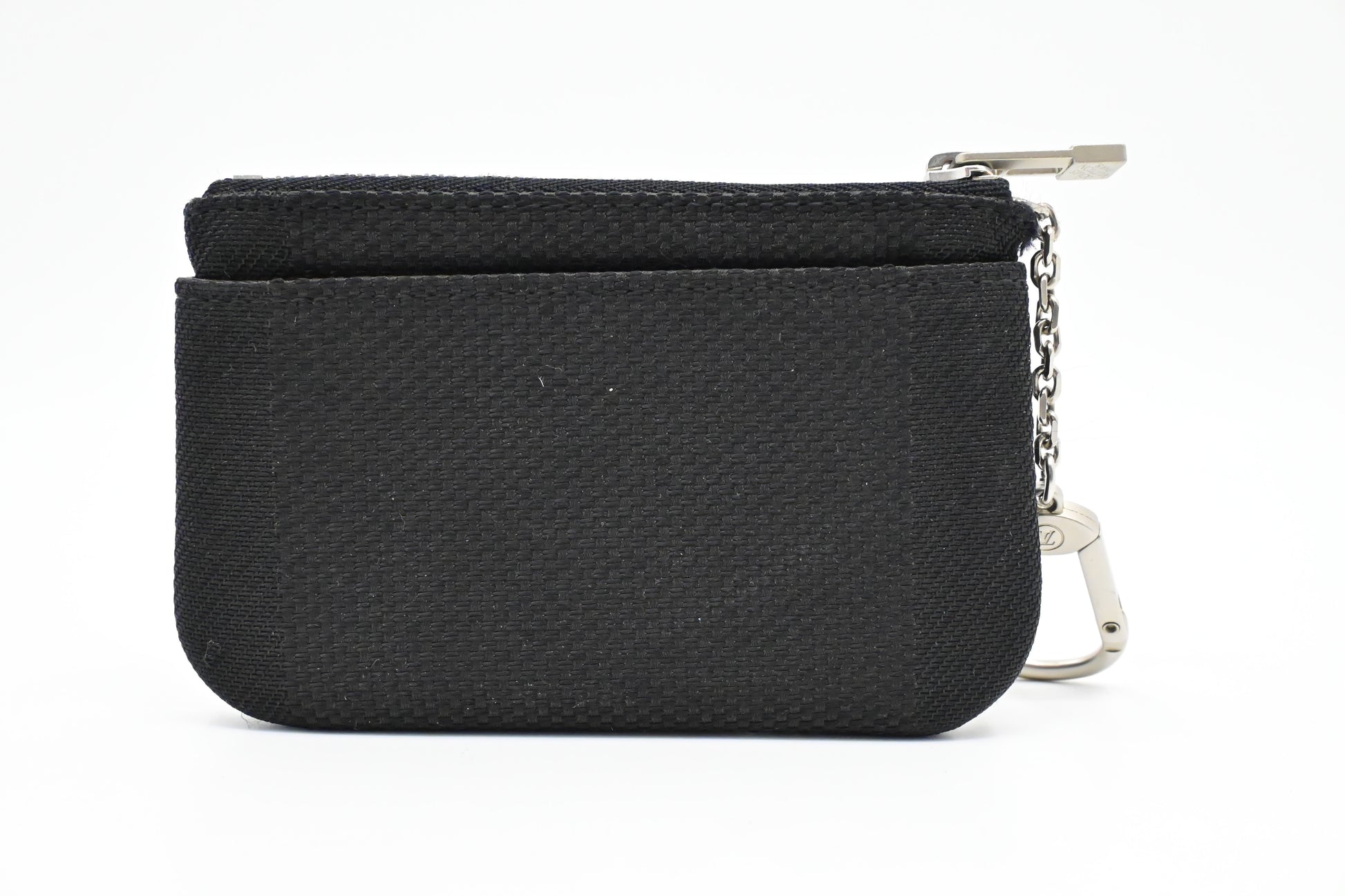 Louis Vuitton Pochette Cles Geant Damier Canvas Wallet Case