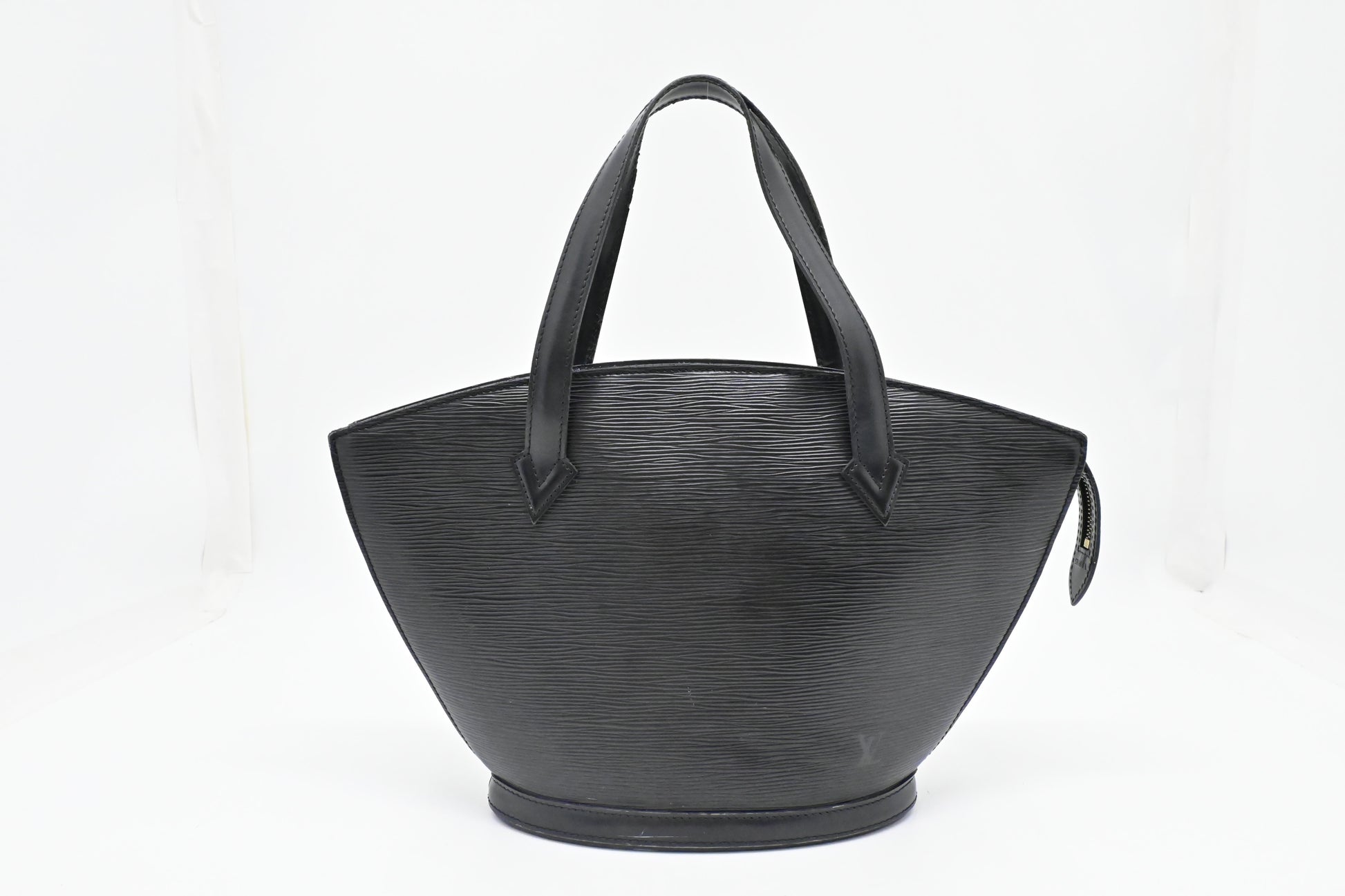 Louis Vuitton Saint Jacques Black PM Leather Epi Handbag