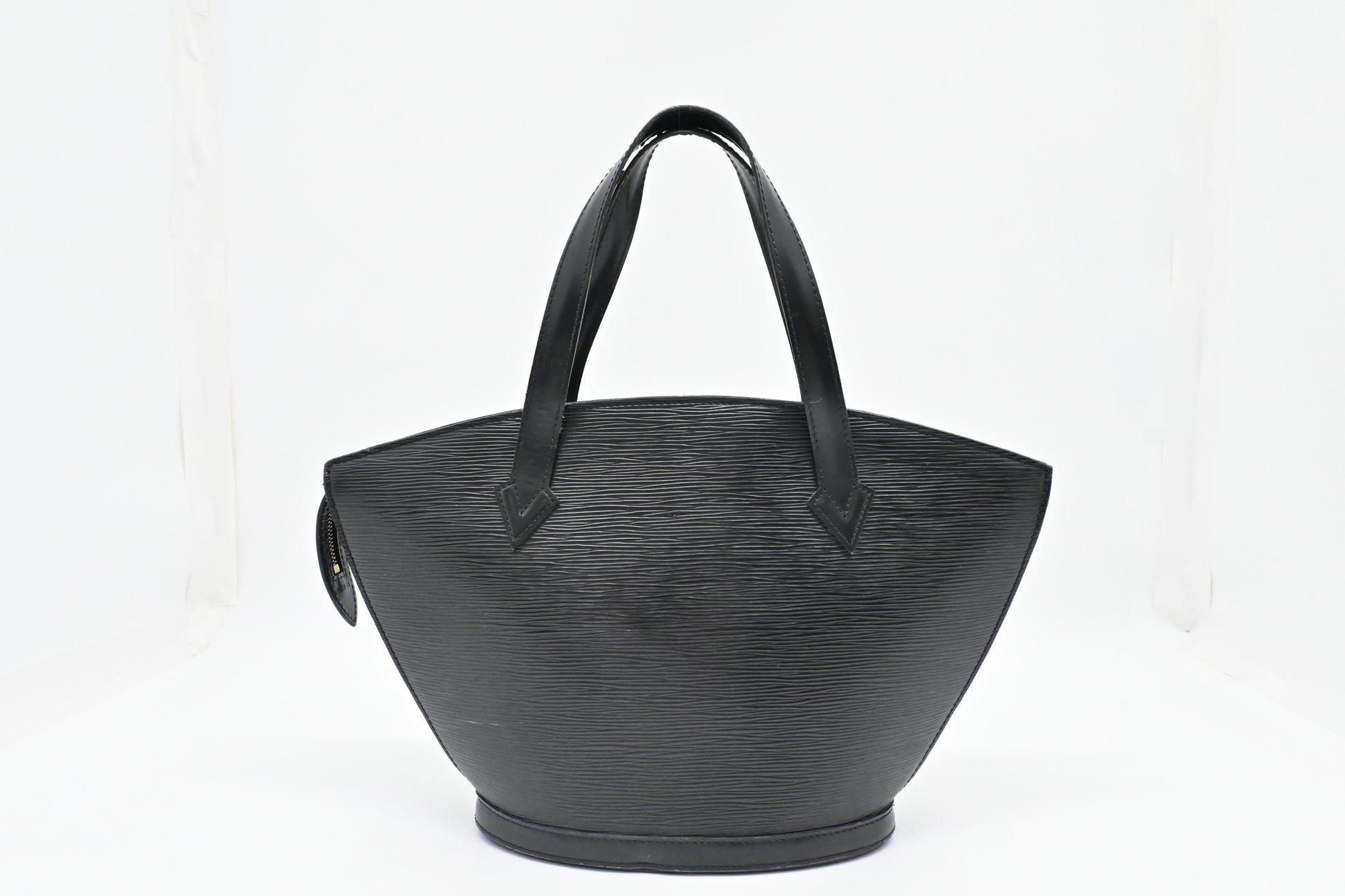 Louis Vuitton Saint Jacques Black PM Leather Epi Handbag
