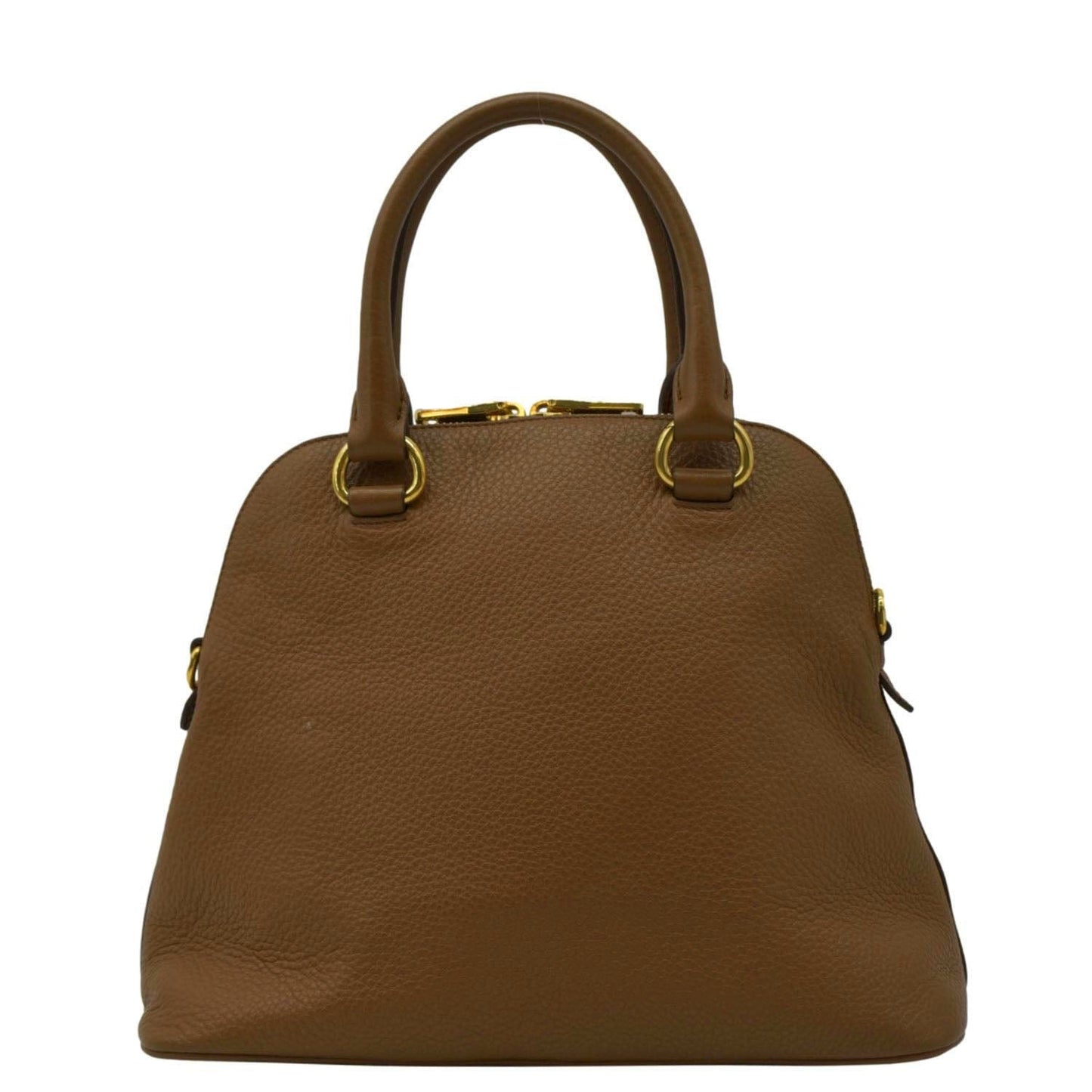 Vitello Daino Tote Bag Leather Brown