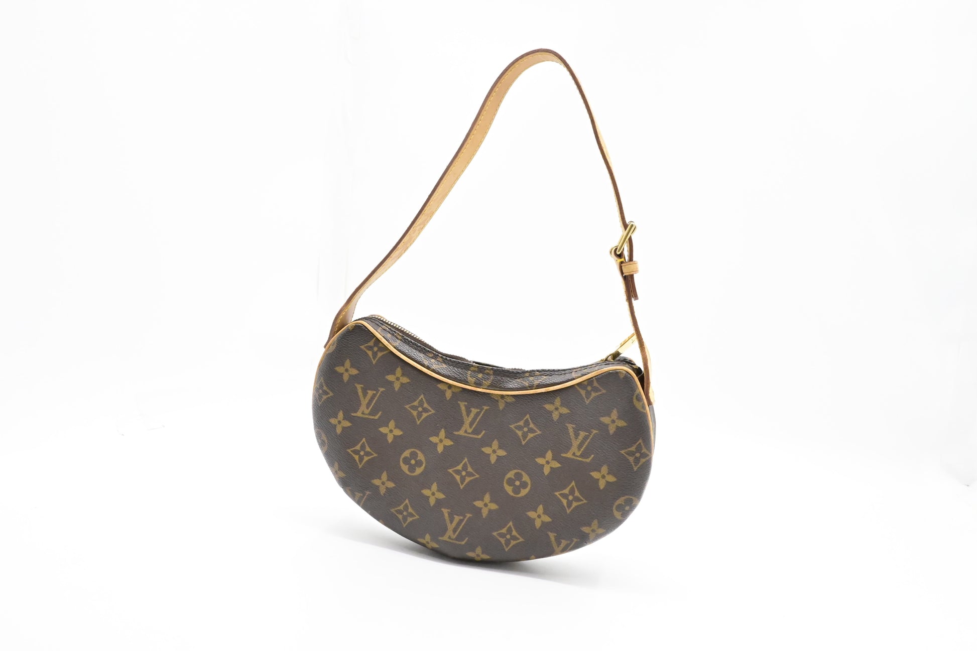 Louis Vuitton Croissant PM Monogram Canvas Handbag