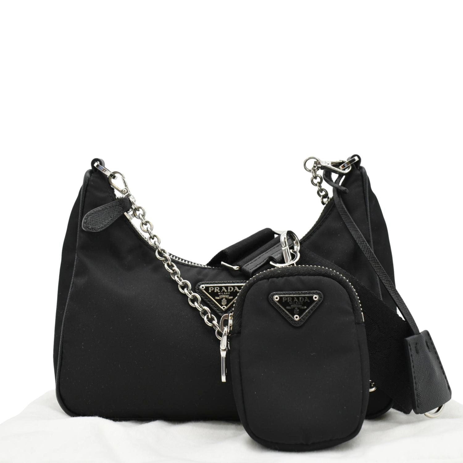 Prada Re Edition Re Shoulder Bag Nylon Black Re Nylon 5