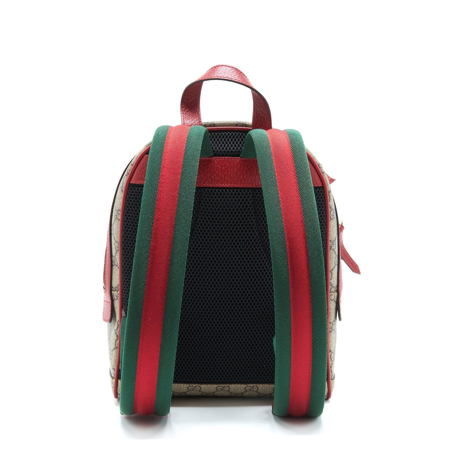 Gucci Cat Print Supreme Backpack Multicolour Red Pink