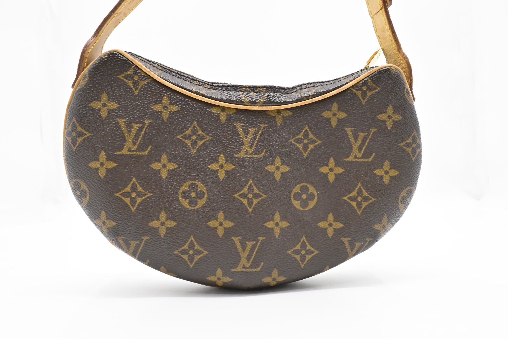 Louis Vuitton Croissant PM Monogram Canvas Handbag