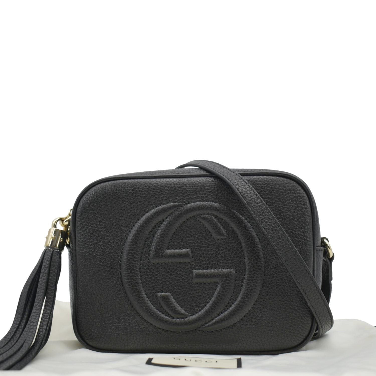 Gucci Soho Disco Crossbody Bag Leather Black