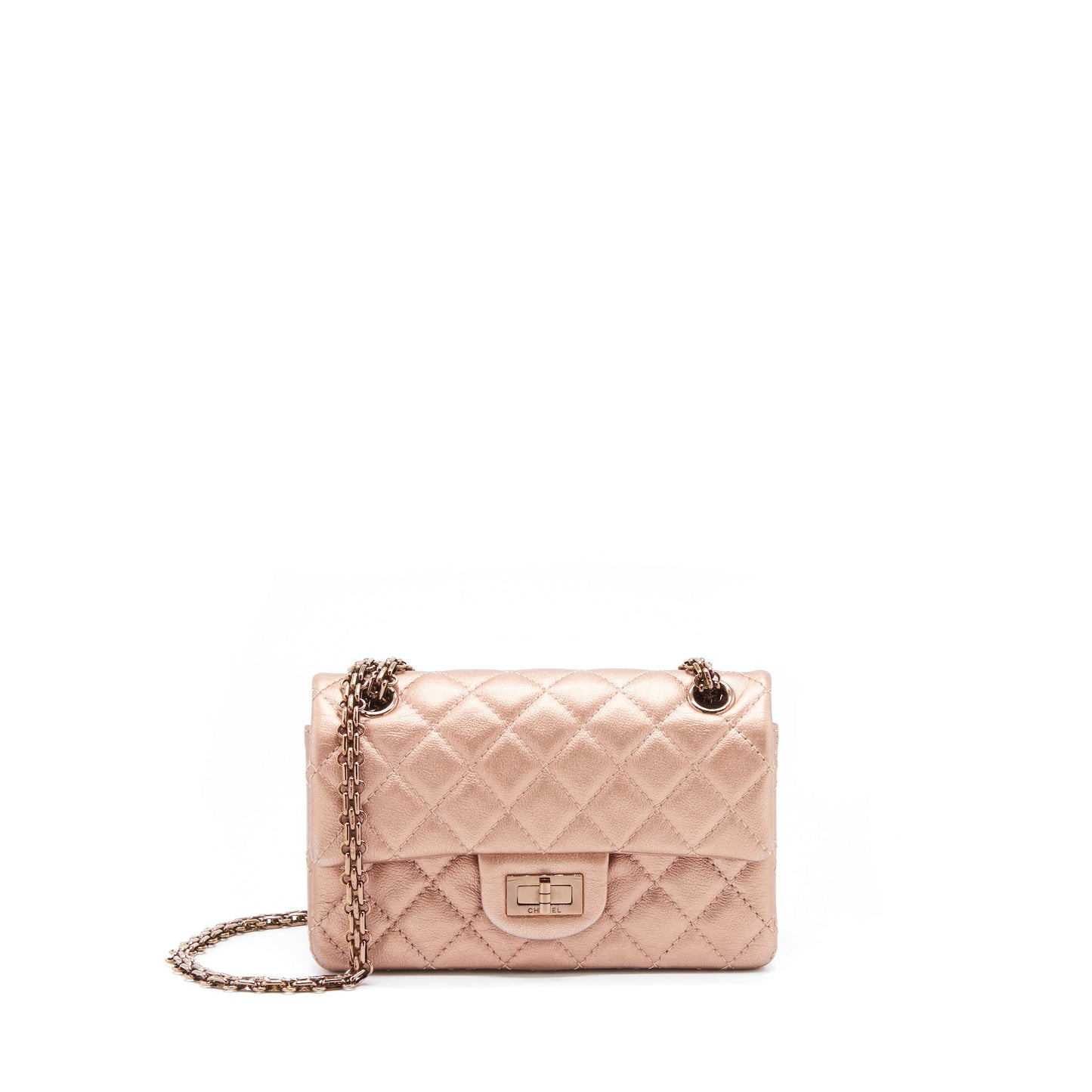 Chanel 2.55 Reissue Flap Calfskin Pink Shoulder Bag