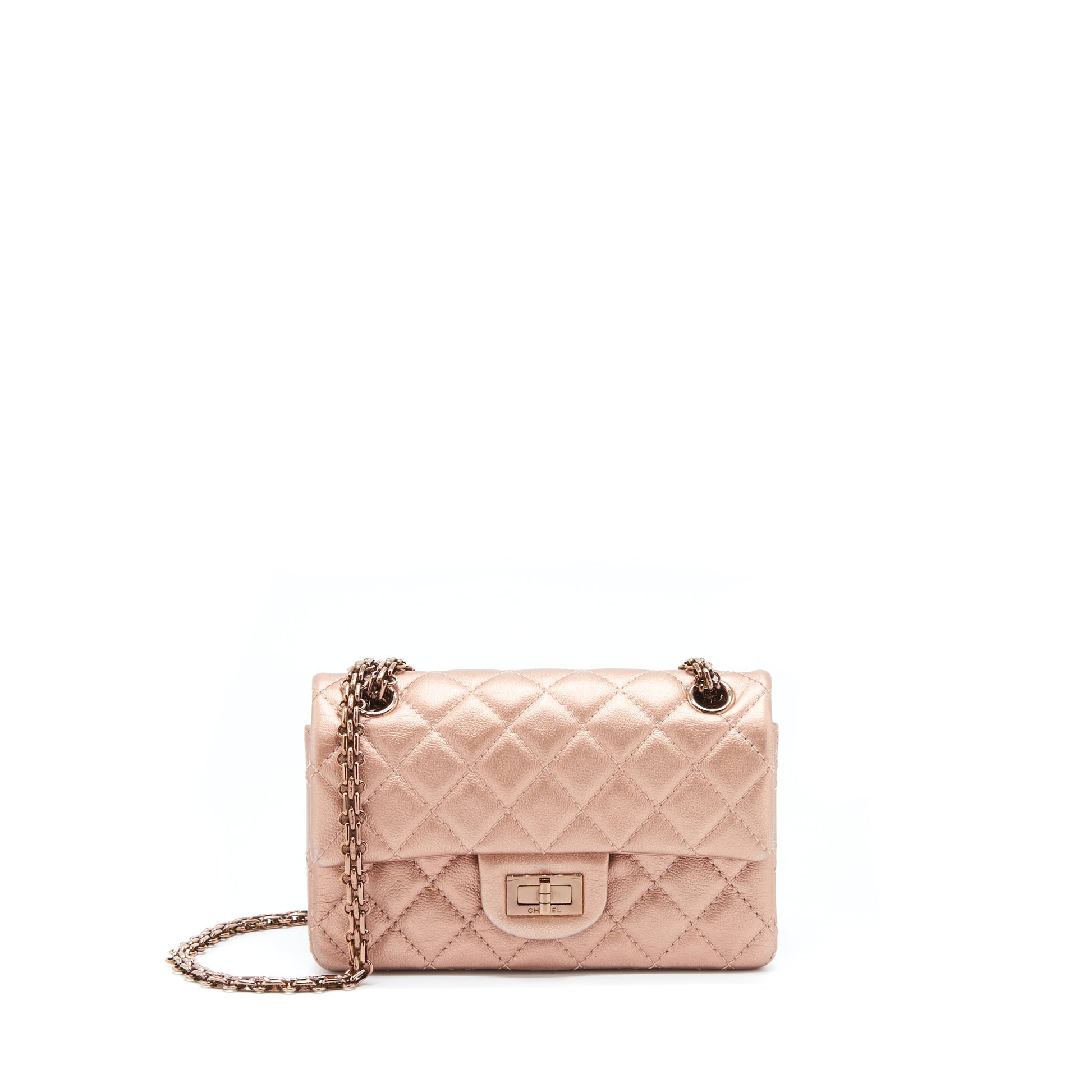 Chanel 2.55 Reissue Flap Calfskin Pink Shoulder Bag