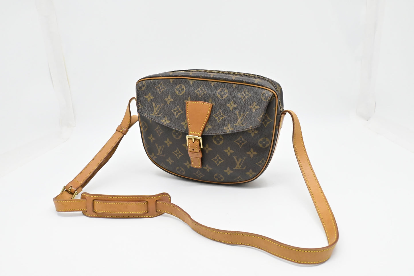 Louis Vuitton Jeune Fille Monogram Canvas Handbag Canvas 2