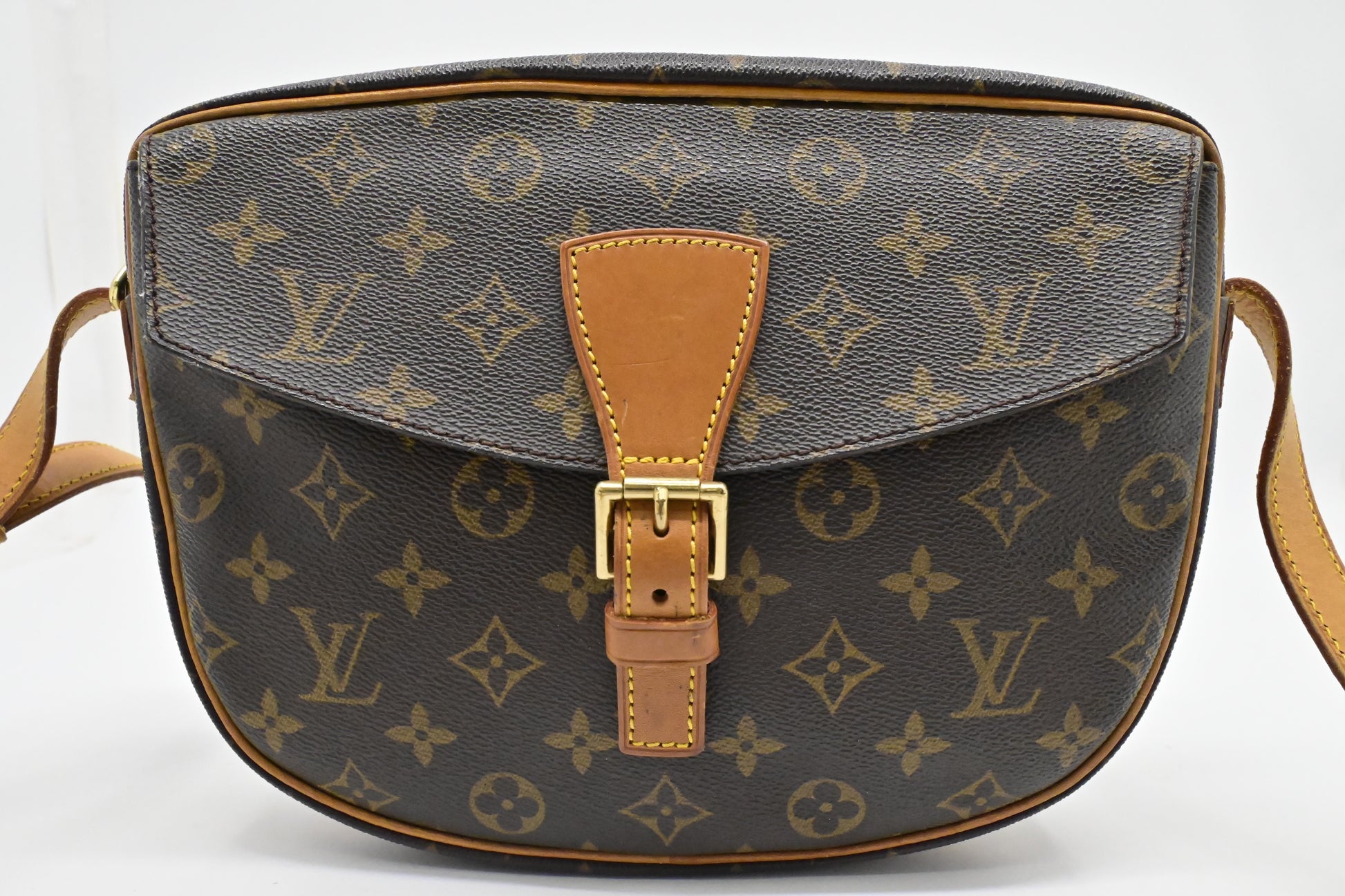 Louis Vuitton Jeune Fille Monogram Canvas Handbag Canvas 2