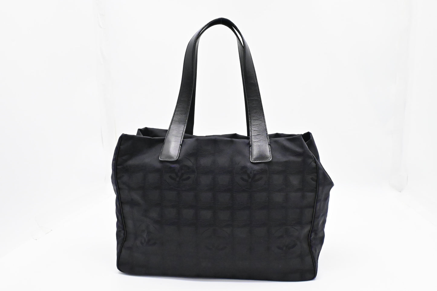 Chanel New Line Black Canvas Travel Bag Canvas 3