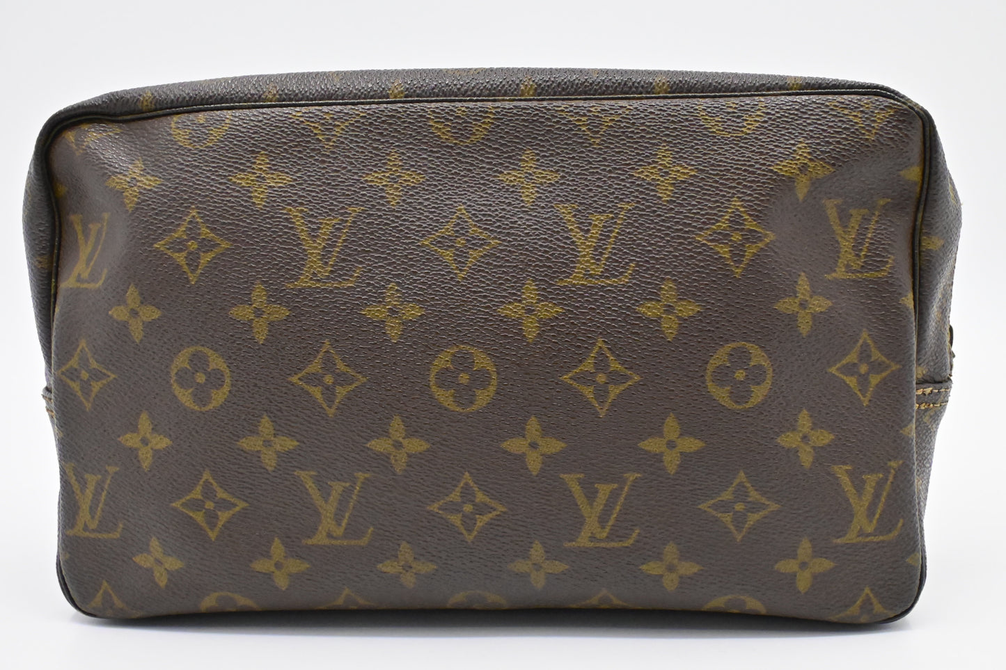 Louis Vuitton Trousse 28 Monogram Canvas Handbag Canvas 5