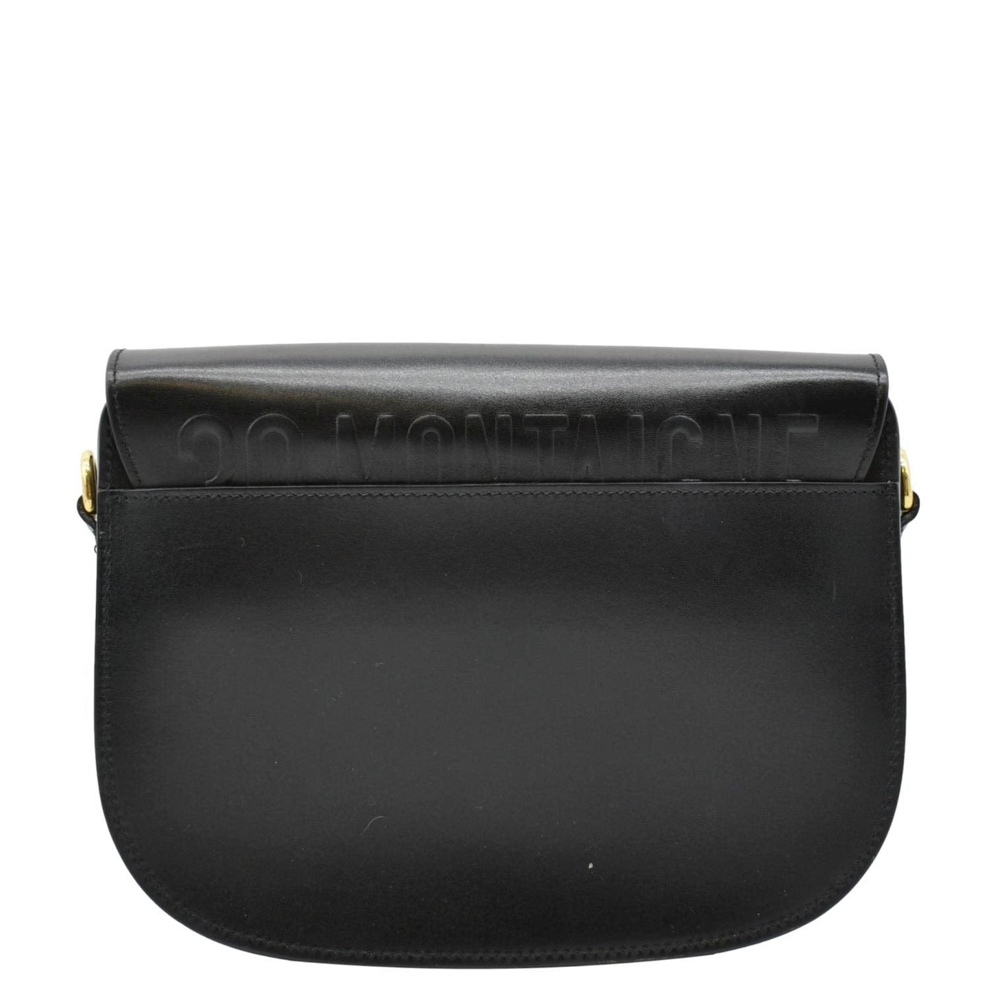 Dior Bobby Calfskin Shoulder Bag Leather Black Medium