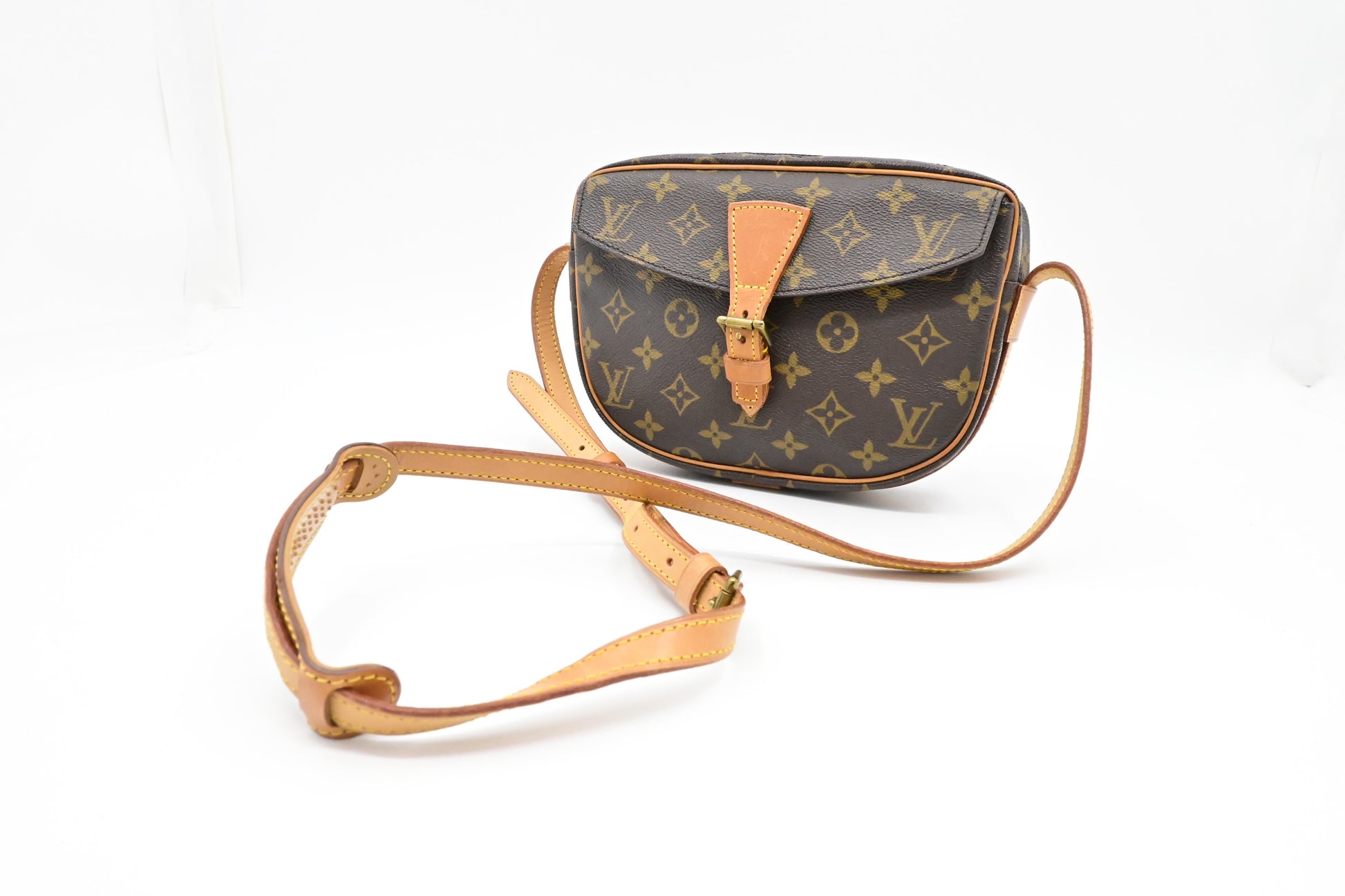 Louis Vuitton Jeune Fille Monogram Canvas Handbag Canvas 1