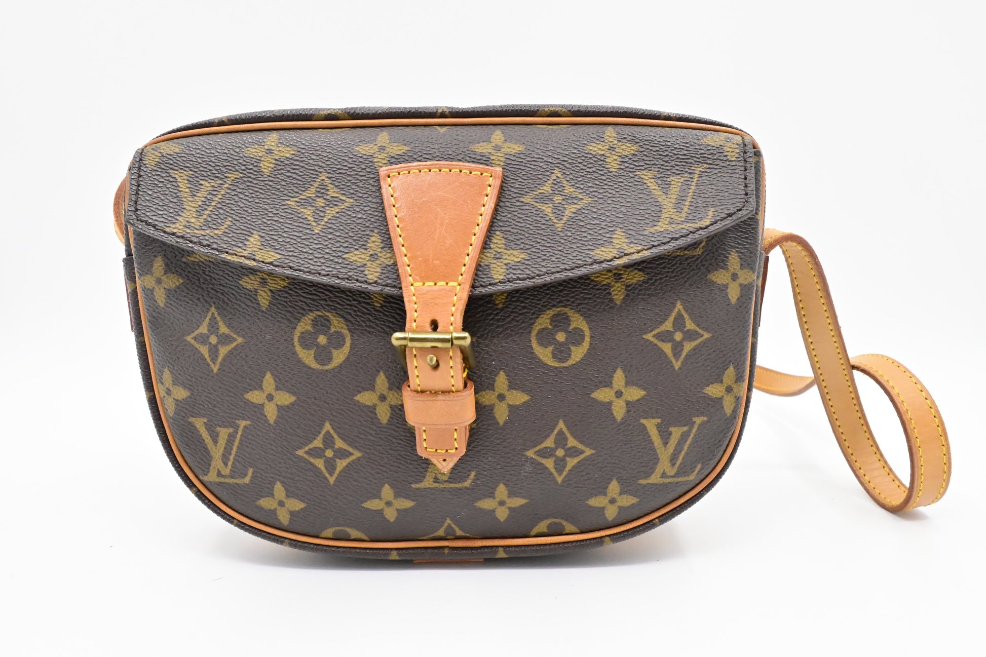 Louis Vuitton Jeune Fille Monogram Canvas Handbag Canvas 1