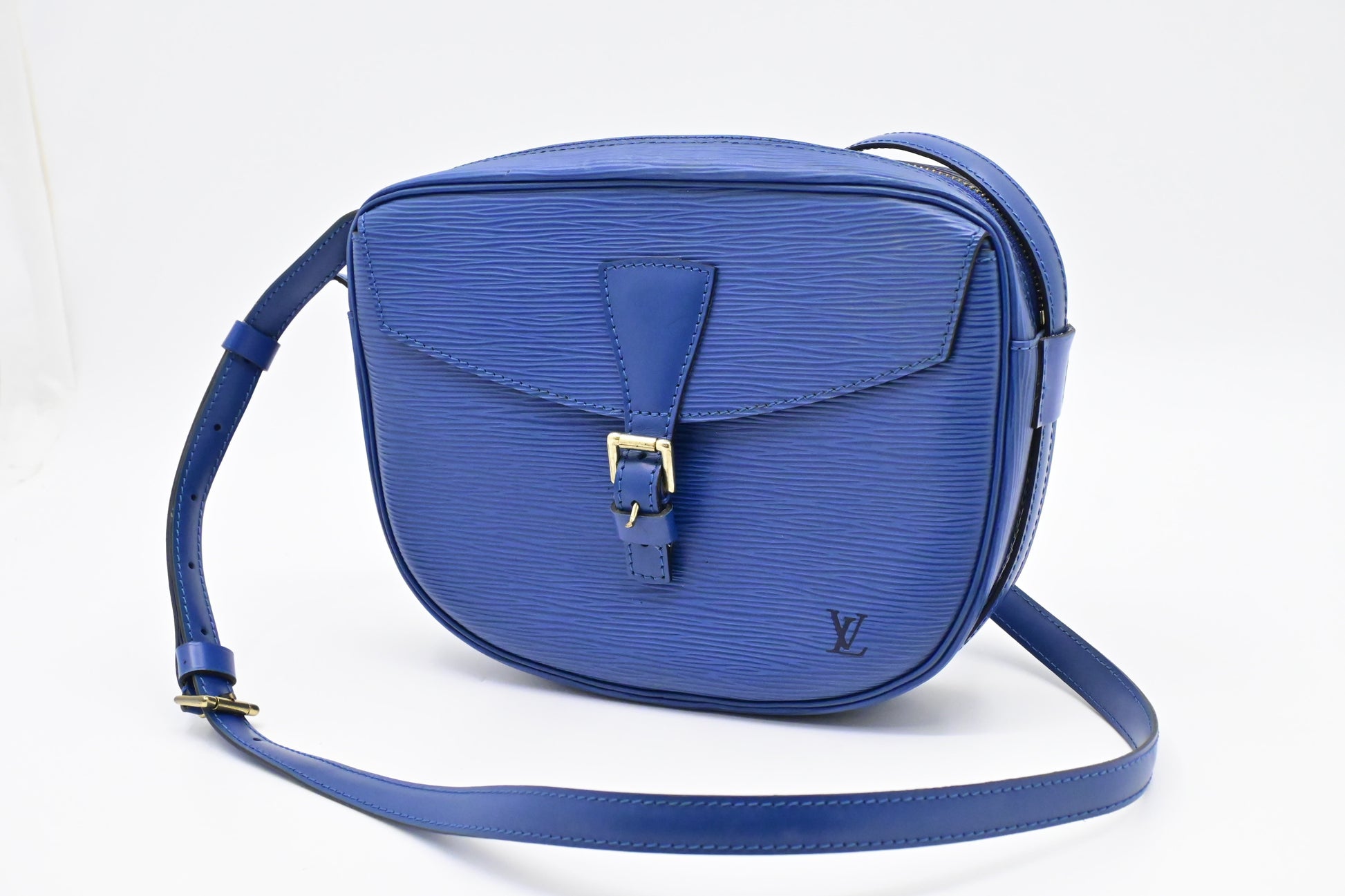 Louis Vuitton Jeune Fille Epi Leather Blue Handbag