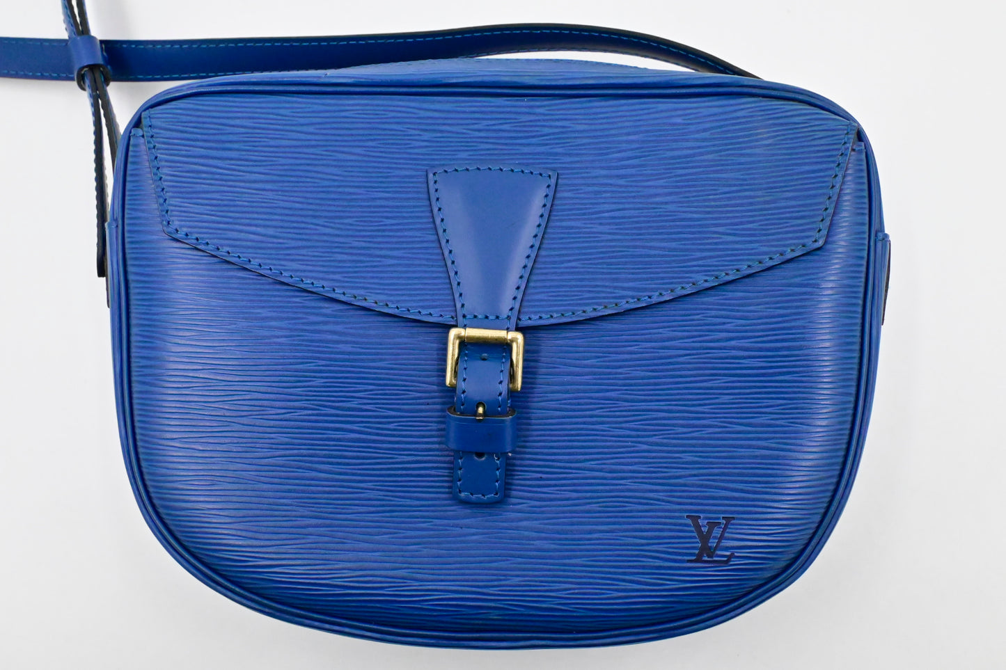 Louis Vuitton Jeune Fille Epi Leather Blue Handbag