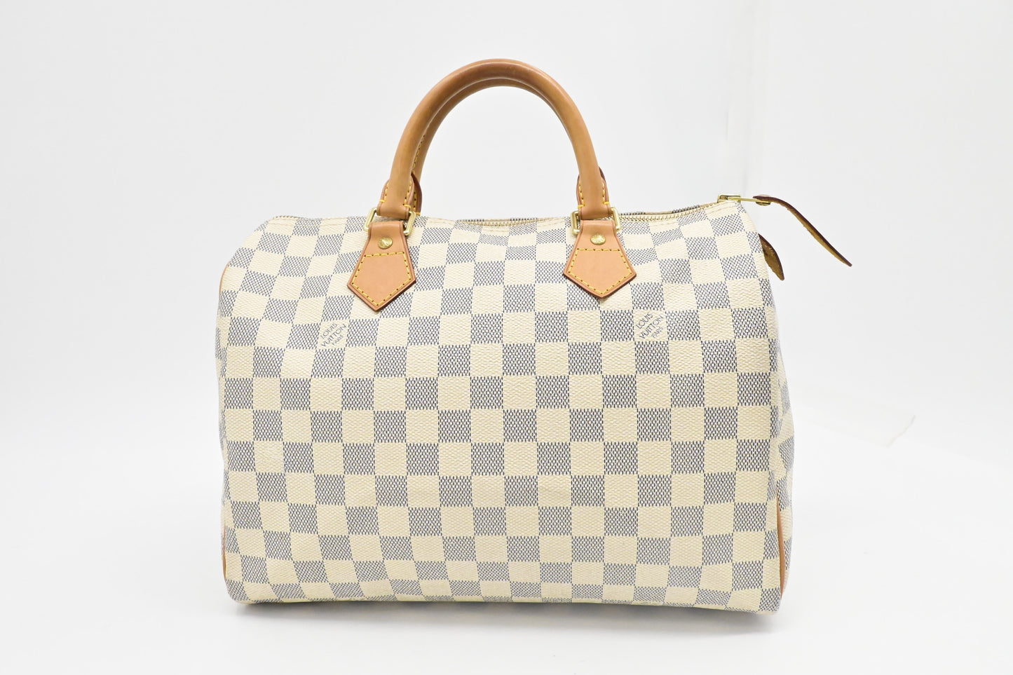 Louis Vuitton Speedy 30 Azur Canvas Damier Handbag Canvas 2