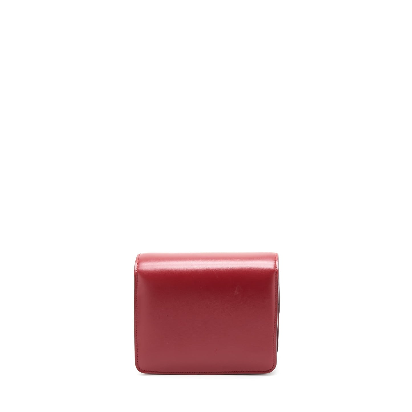 Celine Classic Purse In Box Calfskin Handbag Red Small Travel Bag
