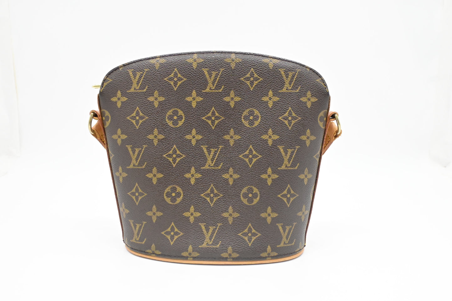 Louis Vuitton Drouot Monogram Canvas Handbag Canvas 4