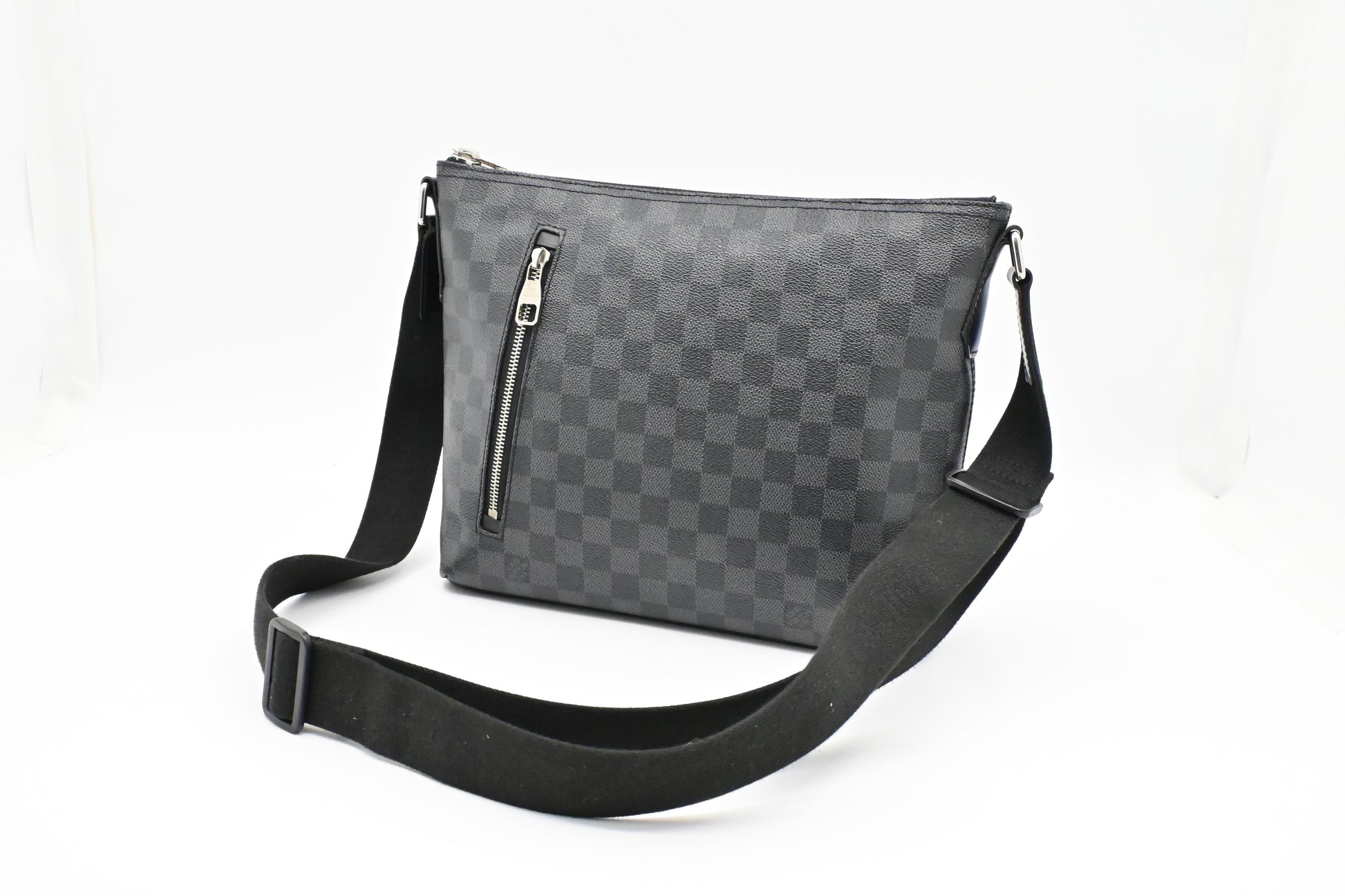 Louis Vuitton Mick Graphite Damier Canvas Handbag