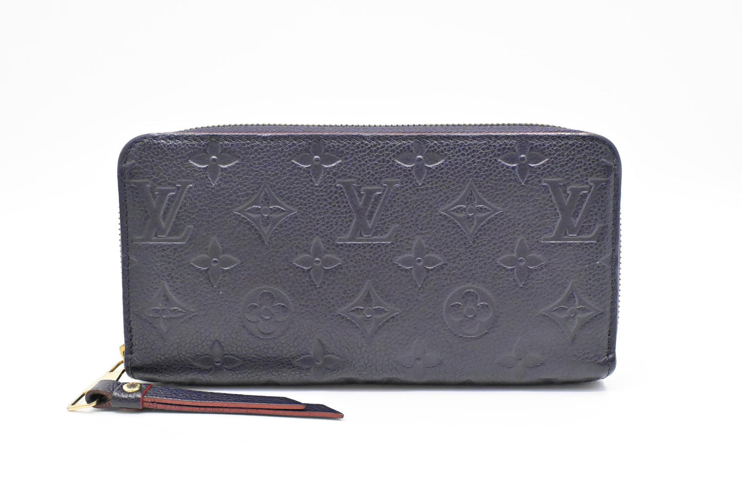Louis Vuitton Zippy Long Marine Rouge Empreinte Leather Wallet Case Leather 1