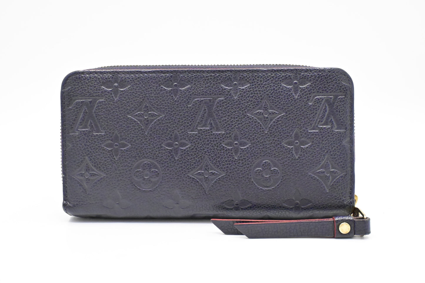 Louis Vuitton Zippy Long Marine Rouge Empreinte Leather Wallet Case Leather 1