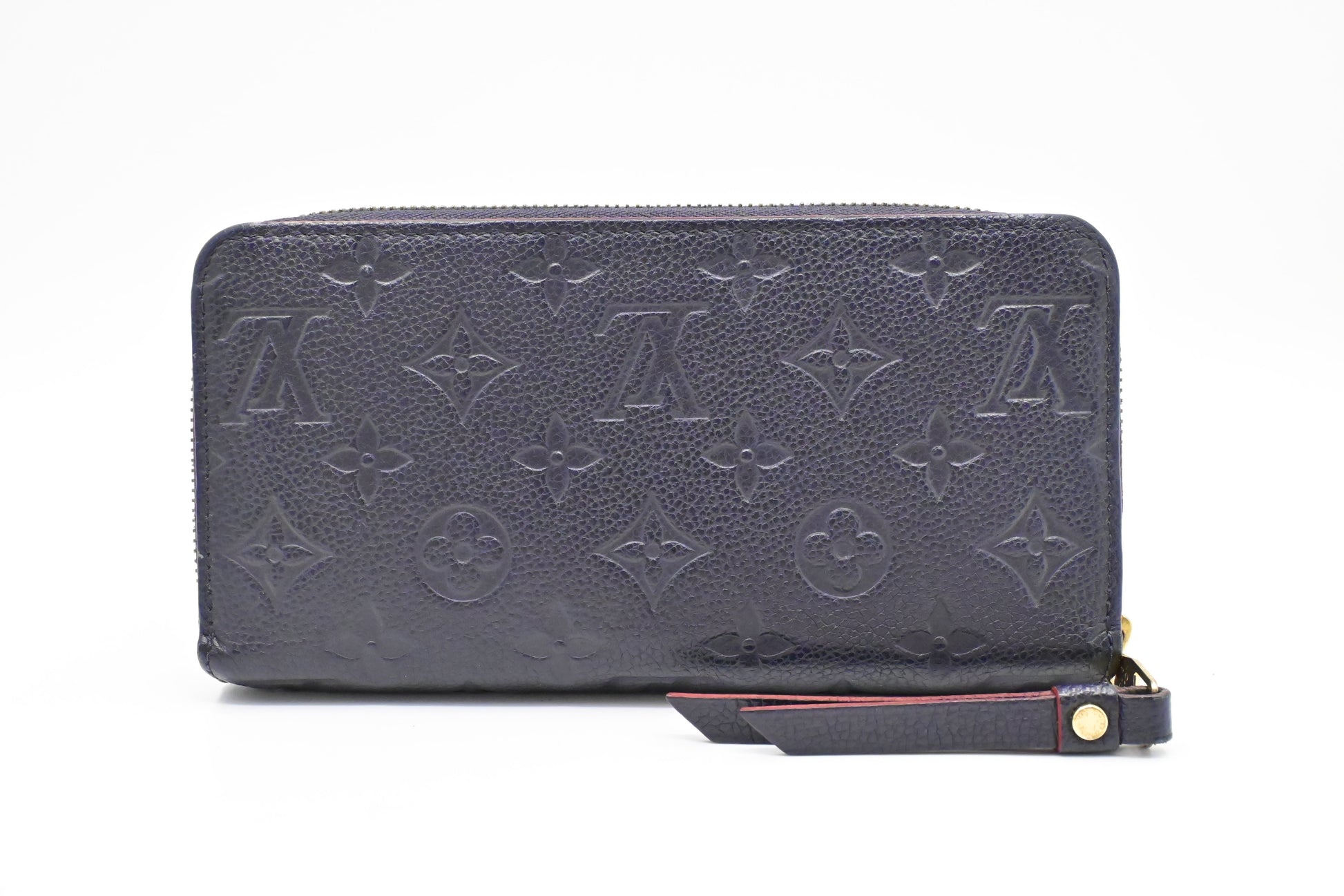 Louis Vuitton Zippy Long Marine Rouge Empreinte Leather Wallet Case Leather 1