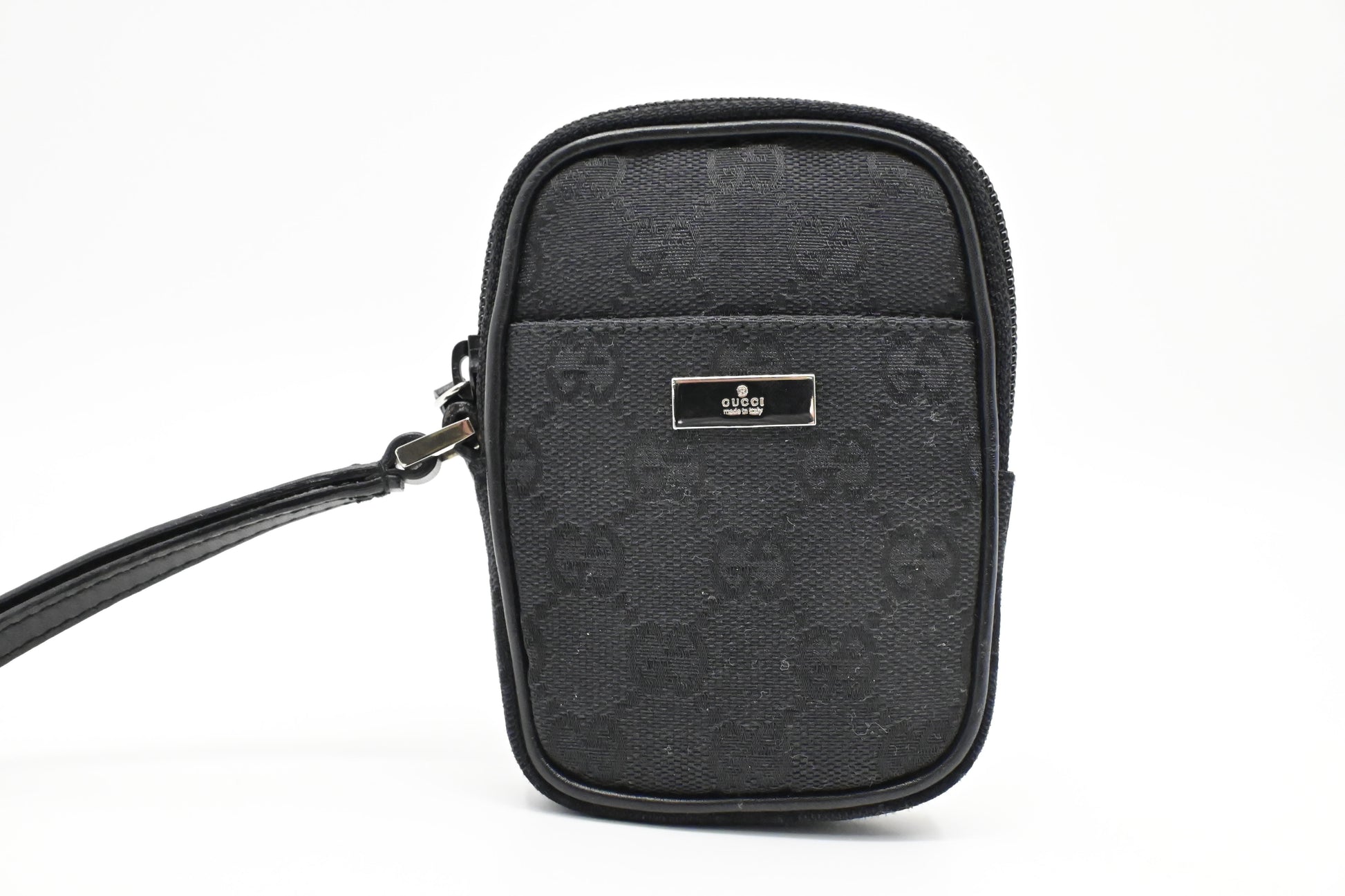 Gucci Pouch GG Canvas Black Mini Bag