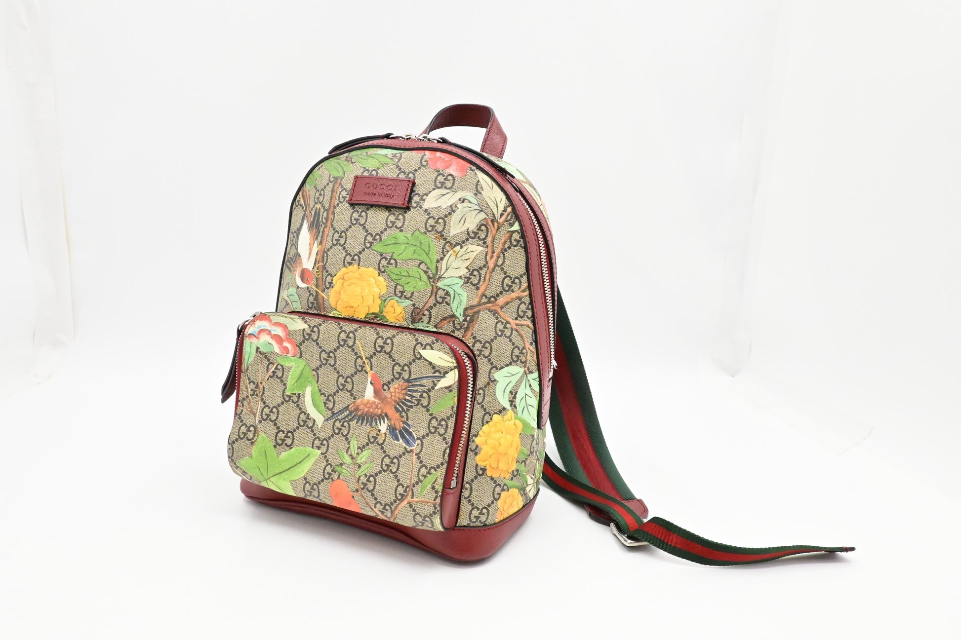 Gucci Backpack Tian GG Supreme Canvas