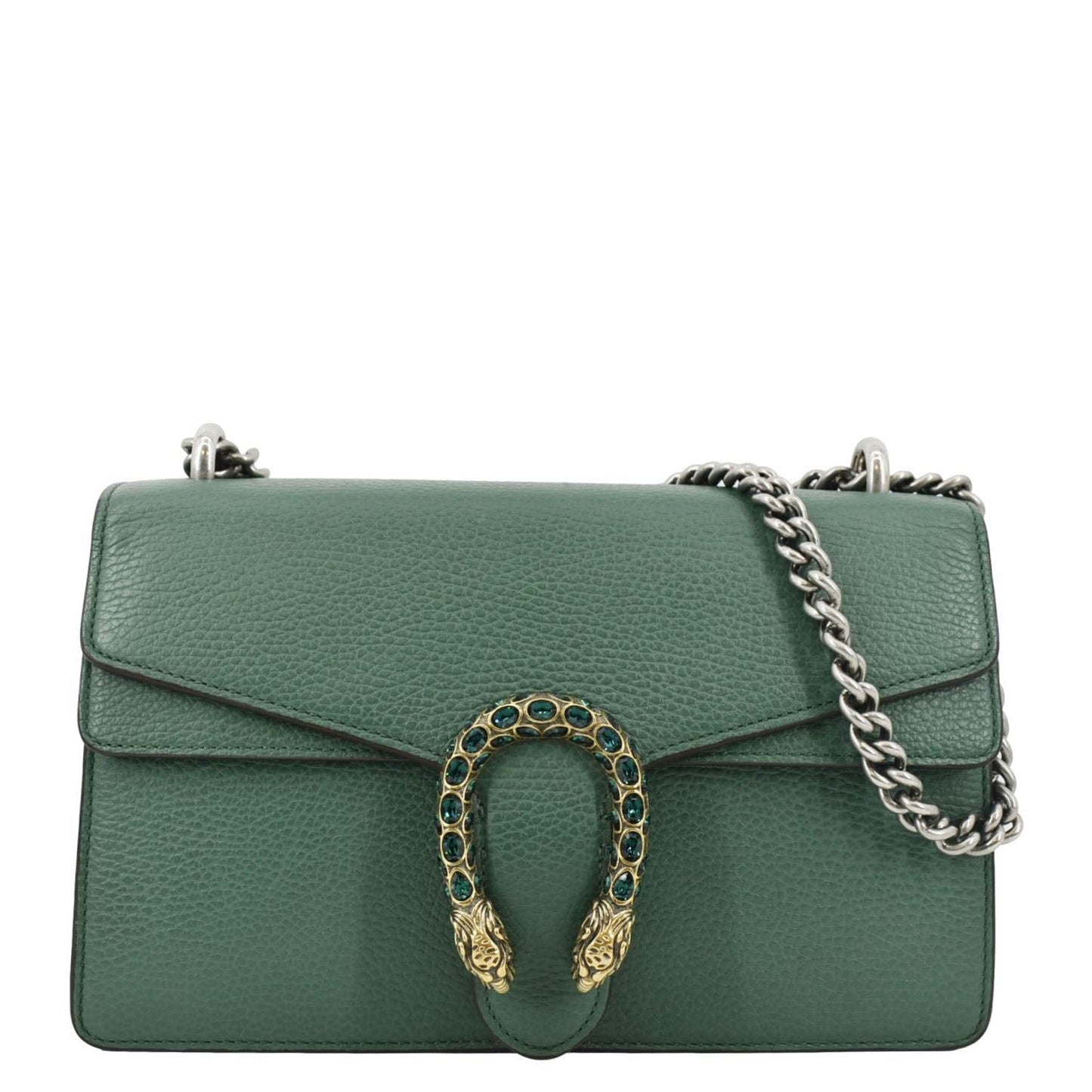 Gucci Dionysus Shoulder Bag Emerald Leather Green