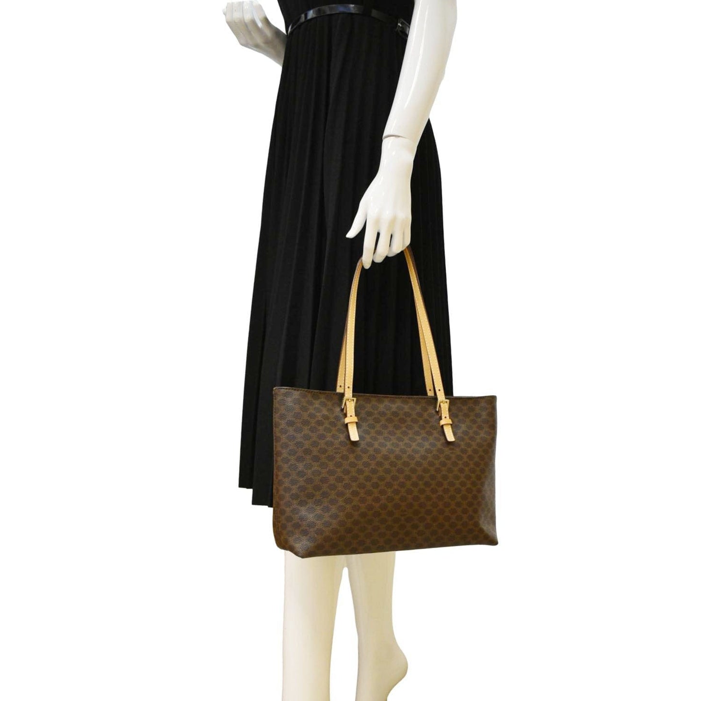 Macadam Tote Bag Canvas Brown