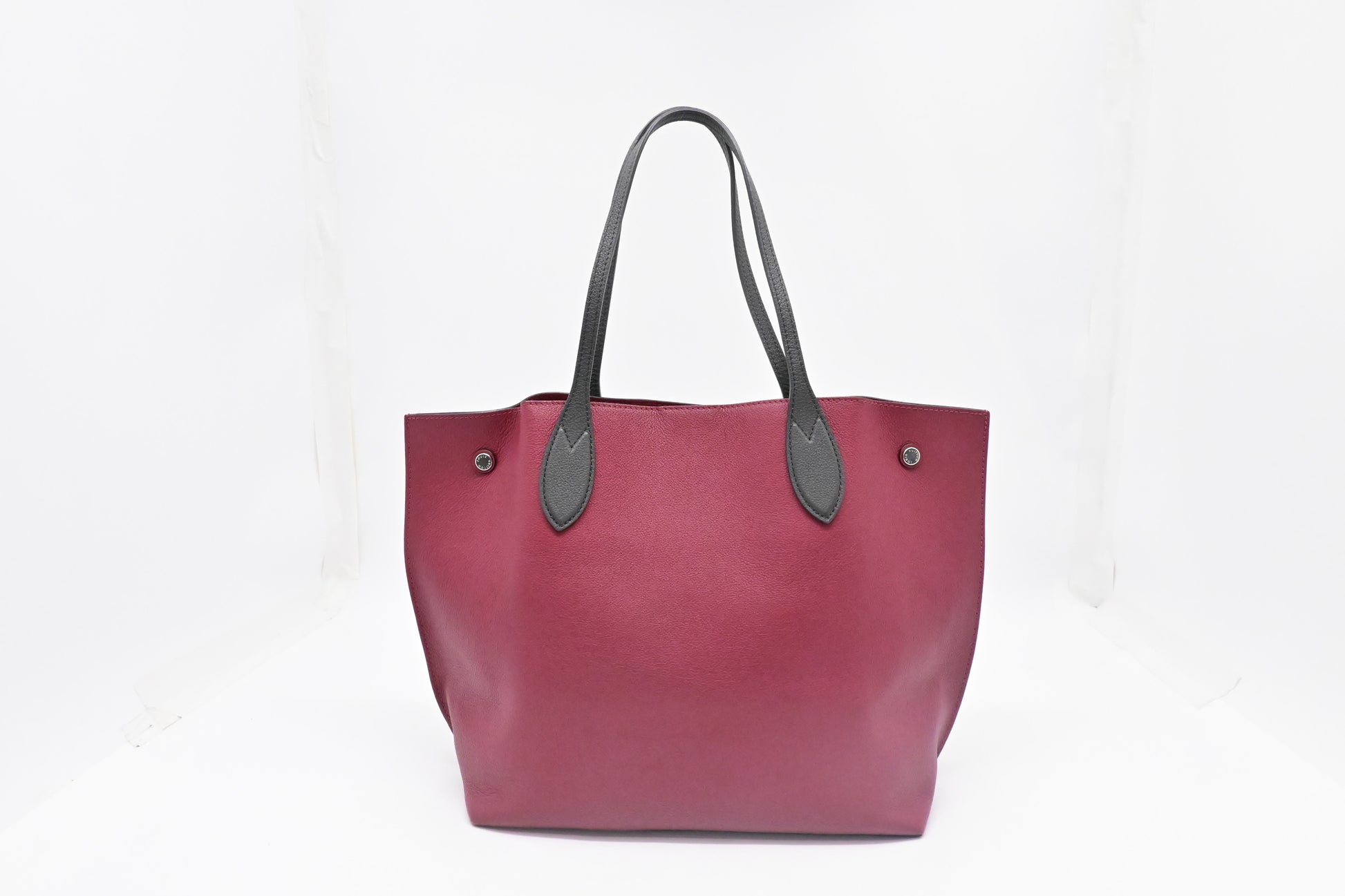Louis Vuitton Lockme Go Leather Red Pink Tote Bag
