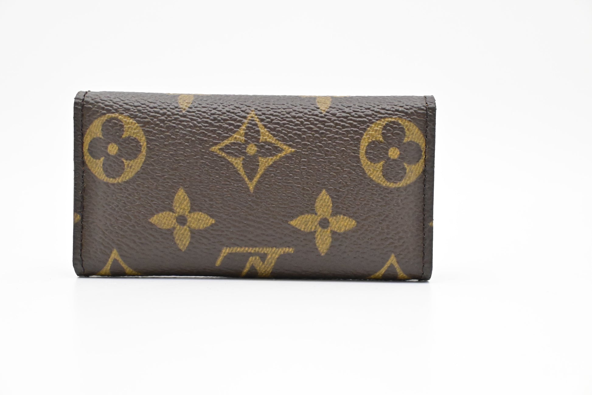 Louis Vuitton 4 Monogram Canvas Key Case Wallet Case Canvas 1