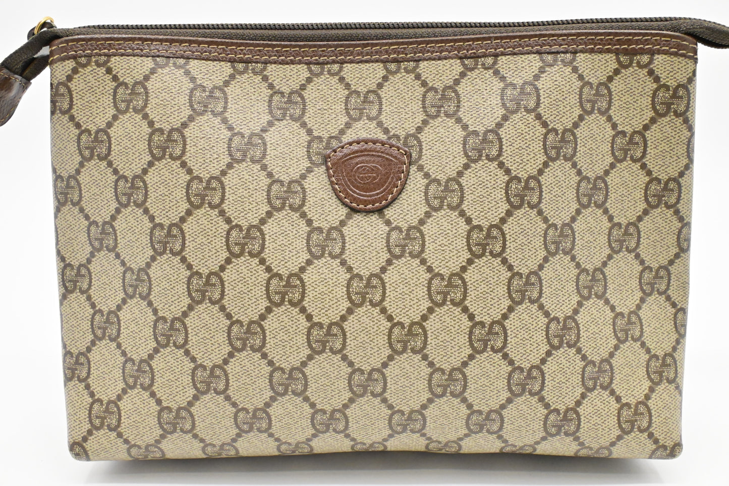 Gucci Pouch GG Supreme Canvas Travel Bag