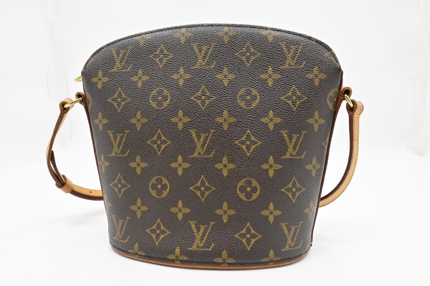 Louis Vuitton Drouot Monogram Canvas Handbag