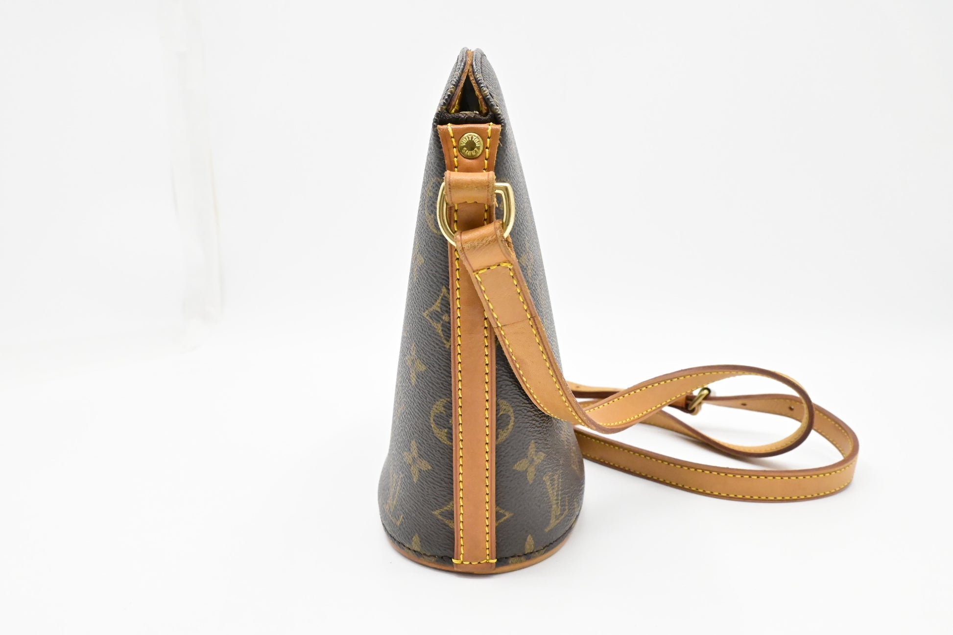 Louis Vuitton Drouot Monogram Canvas Handbag