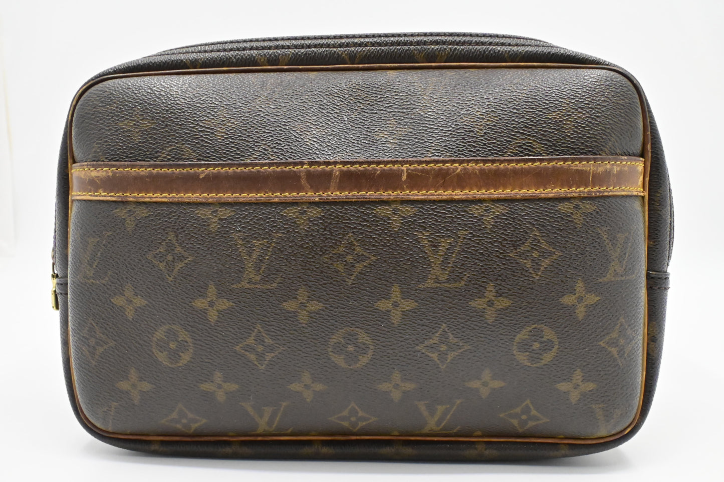 Louis Vuitton Reporter Monogram PM Canvas Handbag Canvas 2