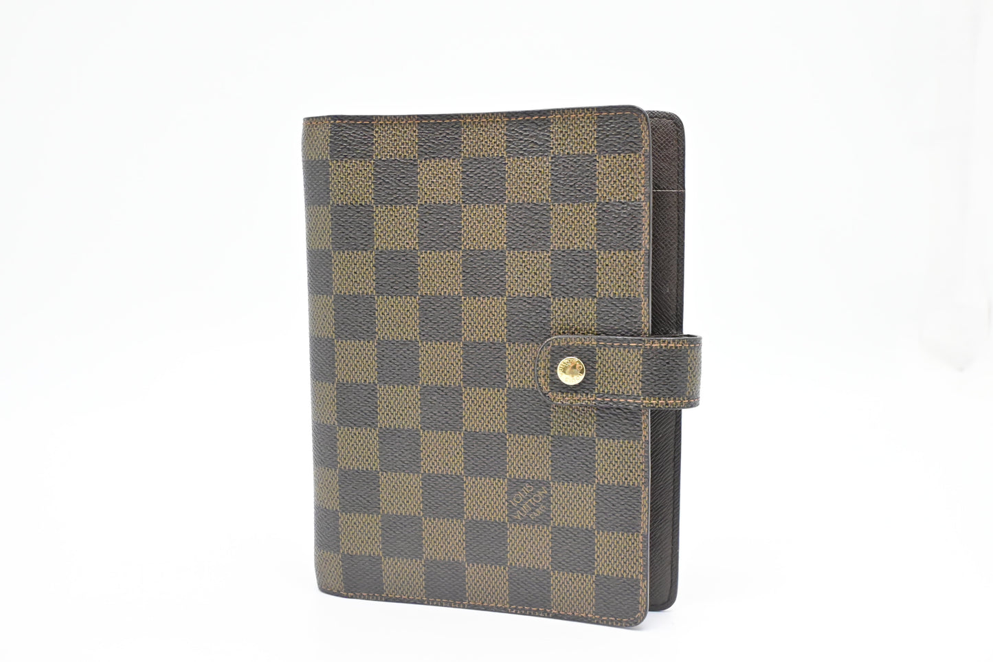 Louis Vuitton Agenda MM Ebene Damier Canvas Handbag Canvas 2