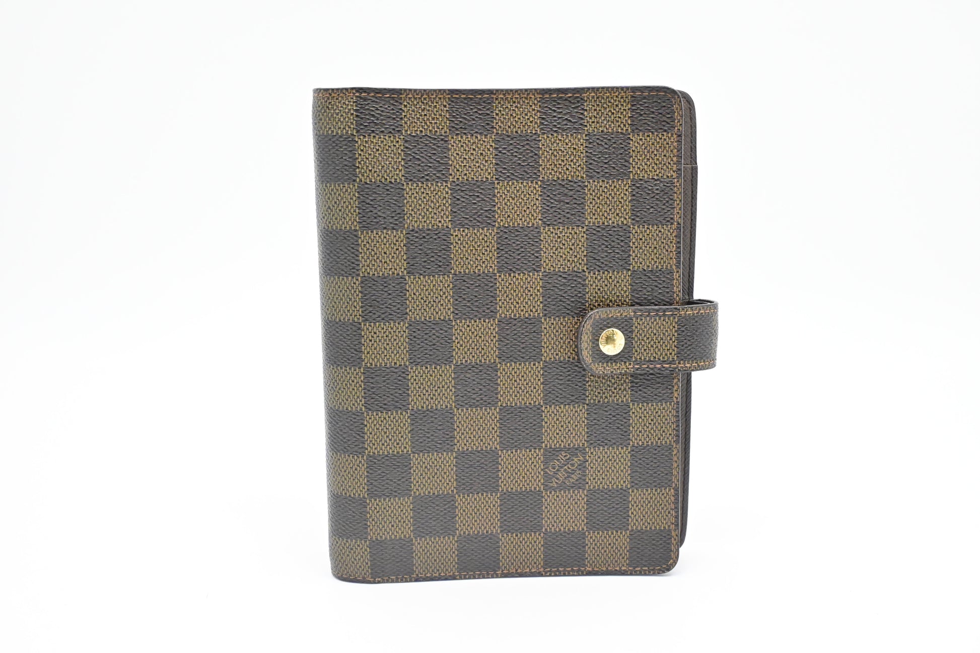 Louis Vuitton Agenda MM Ebene Damier Canvas Handbag Canvas 2